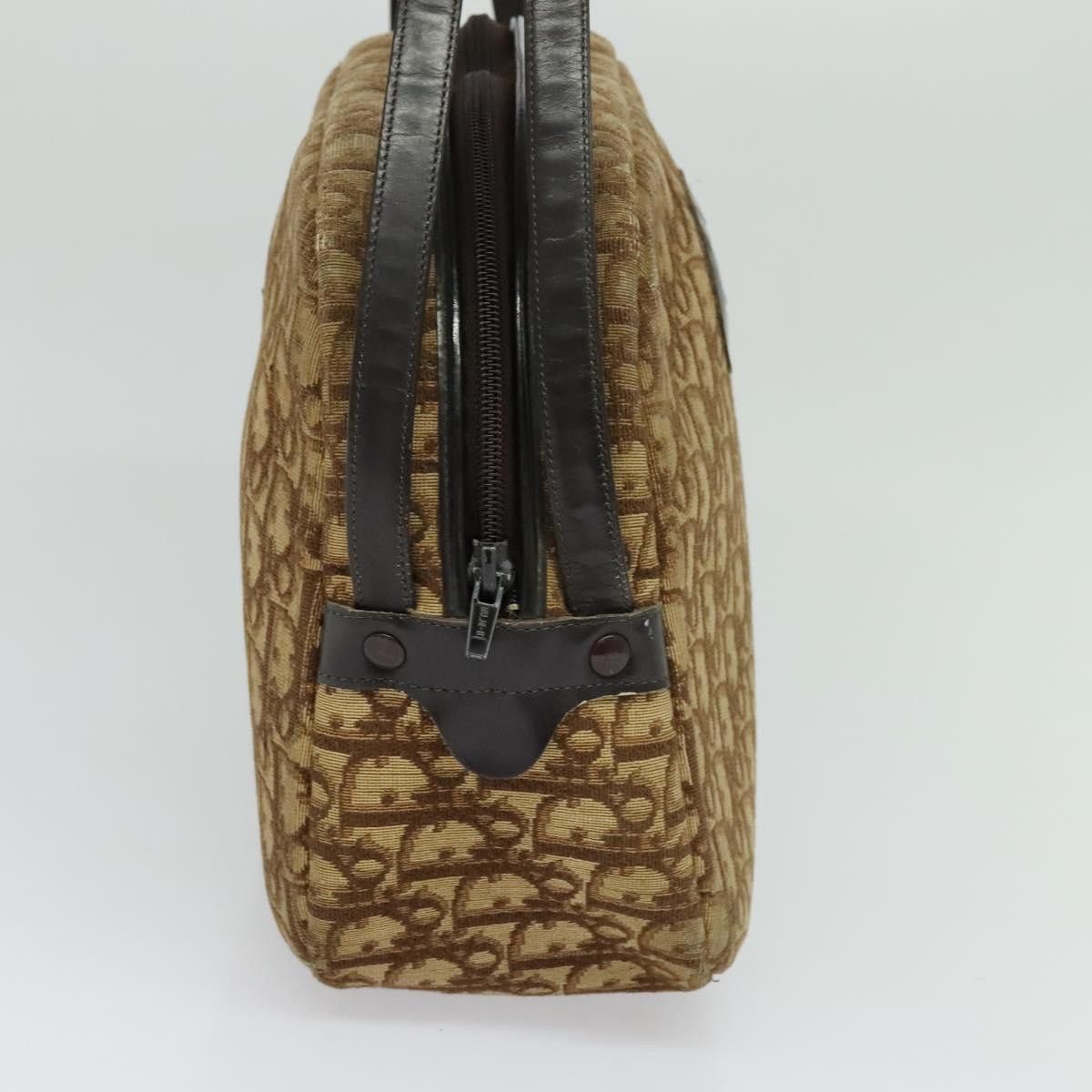 Dior DIOR Trotter Canvas Shoulder Bag Brown Size ONE SIZE - 3 Thumbnail