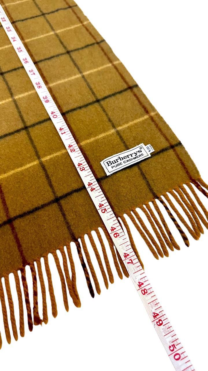 Burberry Burberrys Vintage CASHMERE Scarf / Muffler Size ONE SIZE - 7 Thumbnail