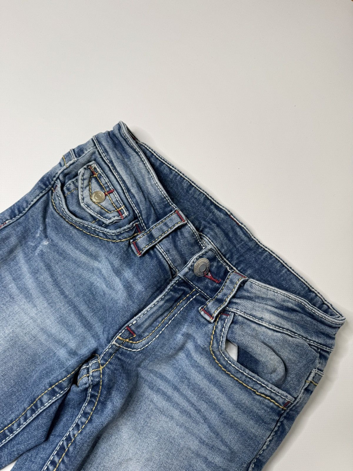 Vintage Vintage avant garde flared bootcut jeans if6was9 lgb drip 00 Size 26" / US 2 / IT 38 - 2 Thumbnail