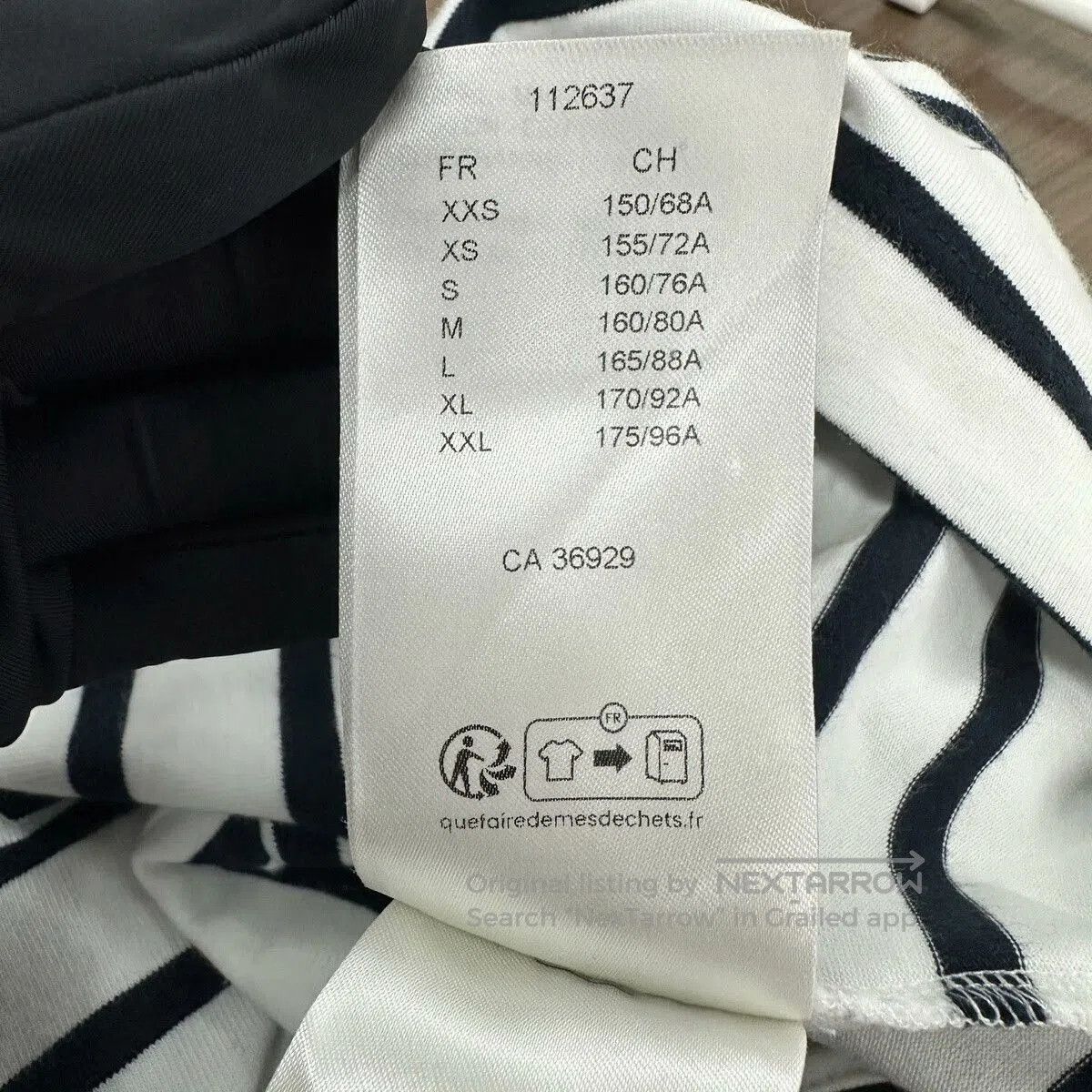 Louis Vuitton Louis Vuitton Striped Colorblock Tee XS. Size XS / US 0-2 / IT 36-38 - 6 Thumbnail