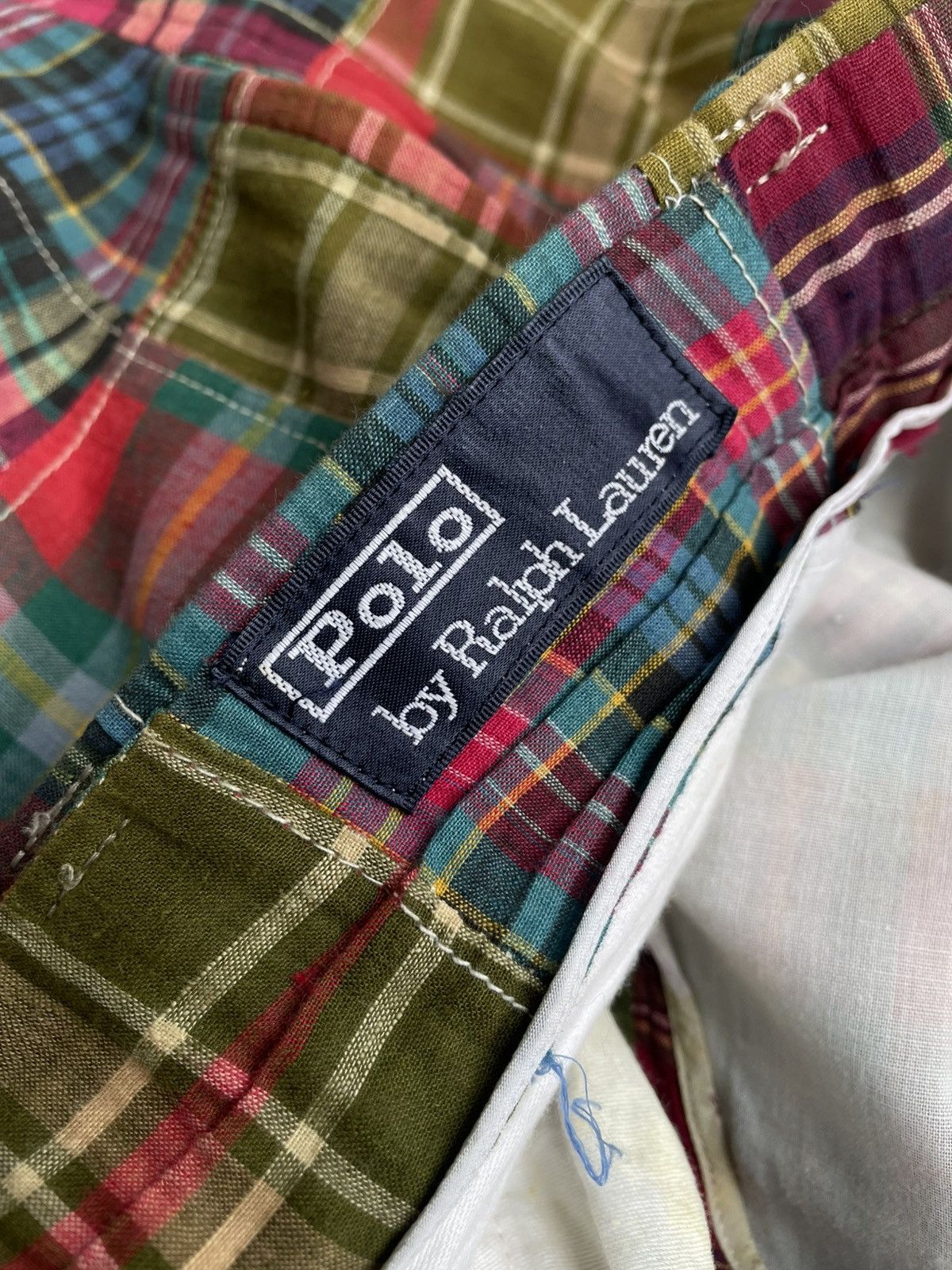 Polo Ralph Lauren Vintage Polo Ralph Lauren Patchwork Pants Size US 30 / EU 46 - 9 Thumbnail