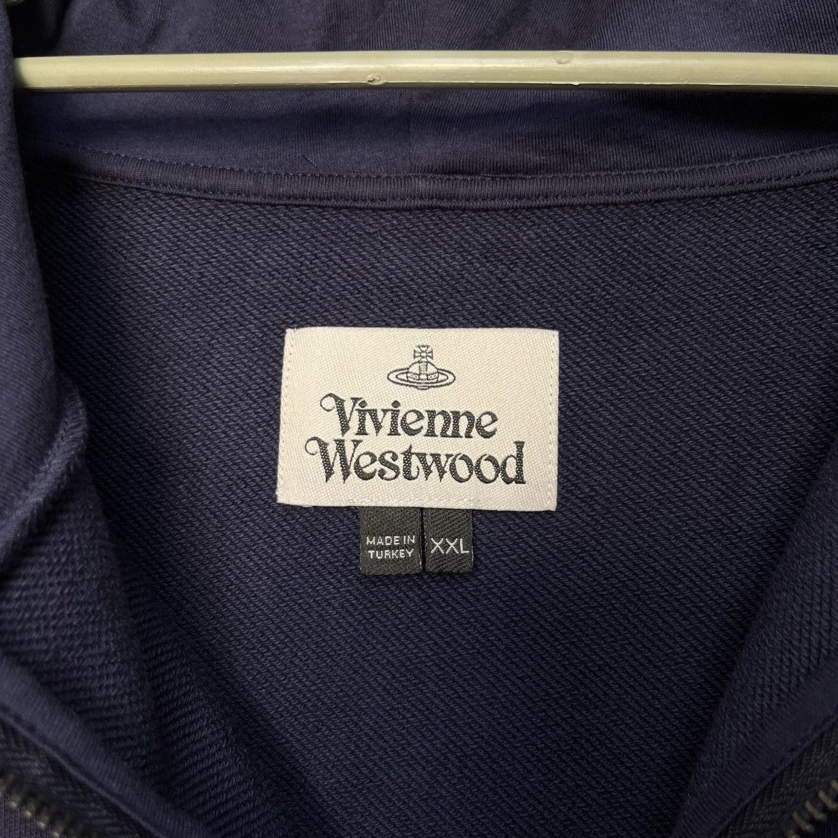 Vivienne Westwood Vivienne Westwood Zip Hoodie Luxury Size US XXL / EU 58 / 5 - 7 Thumbnail