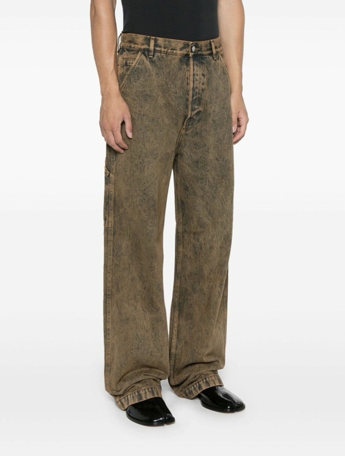 Dries Van Noten Dries Van Noten DVN Noten Garment Dyed Pine Pants Size US 31 - 2 Thumbnail
