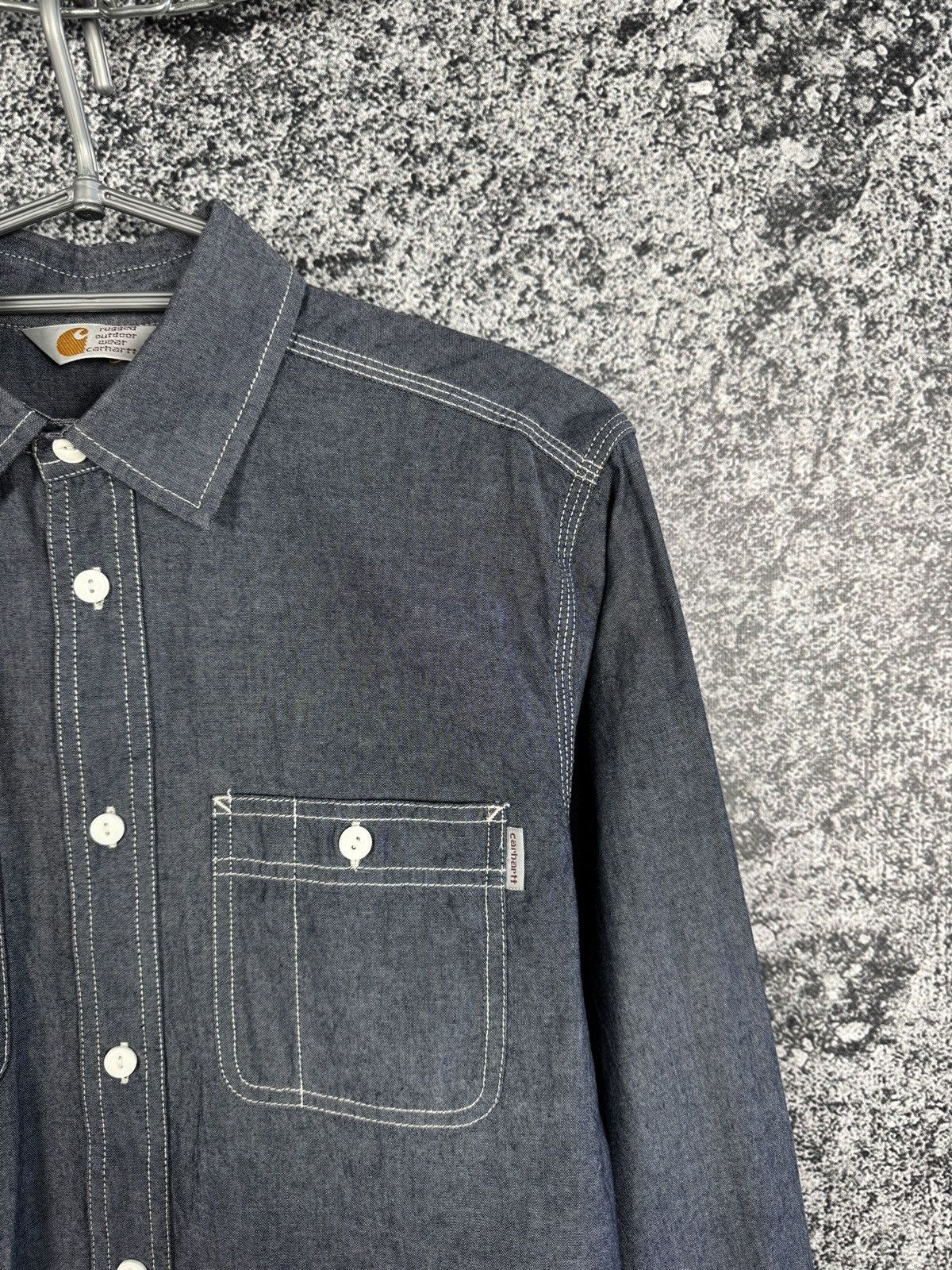 Carhartt Carhartt Long Sleeve Clink Shirt Button Up Workwear Size M Size US M / EU 48-50 / 2 - 2 Thumbnail