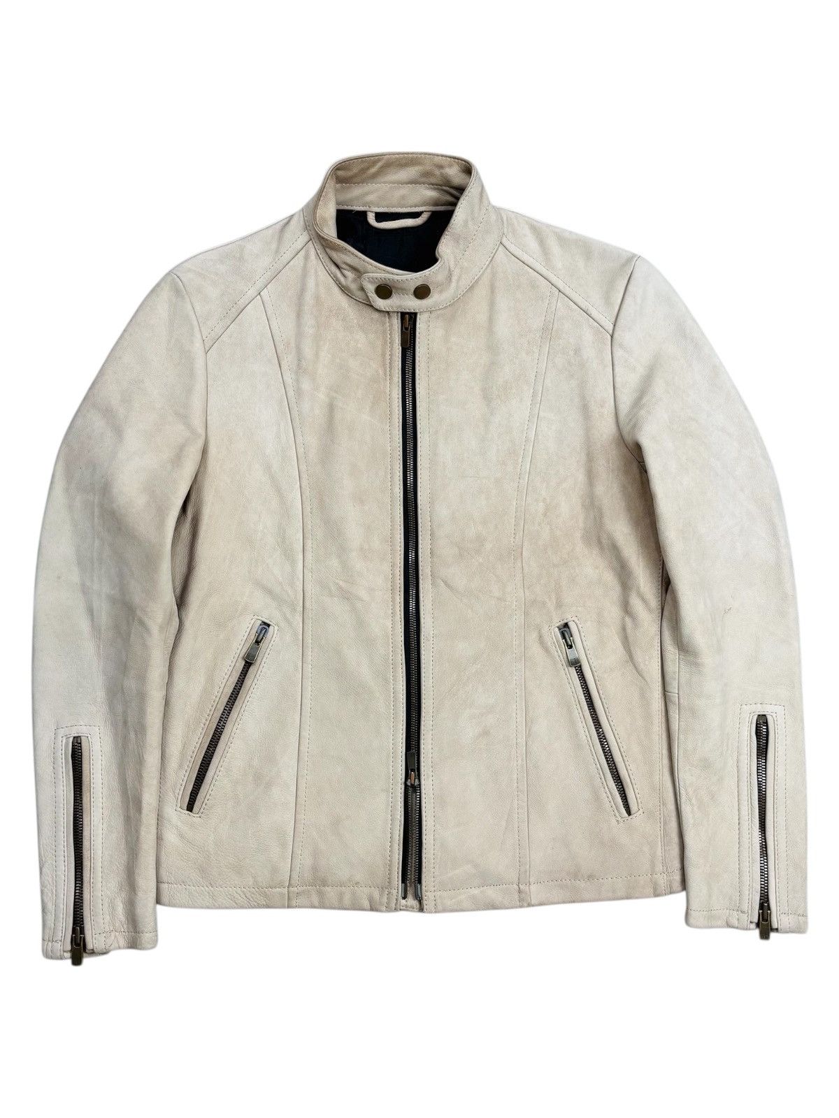 JACKROSE 2000s Luv Maison Jackrose - Excella Zipper Leather Jacket Size US M / EU 48-50 / 2 - 1 Thumbnail