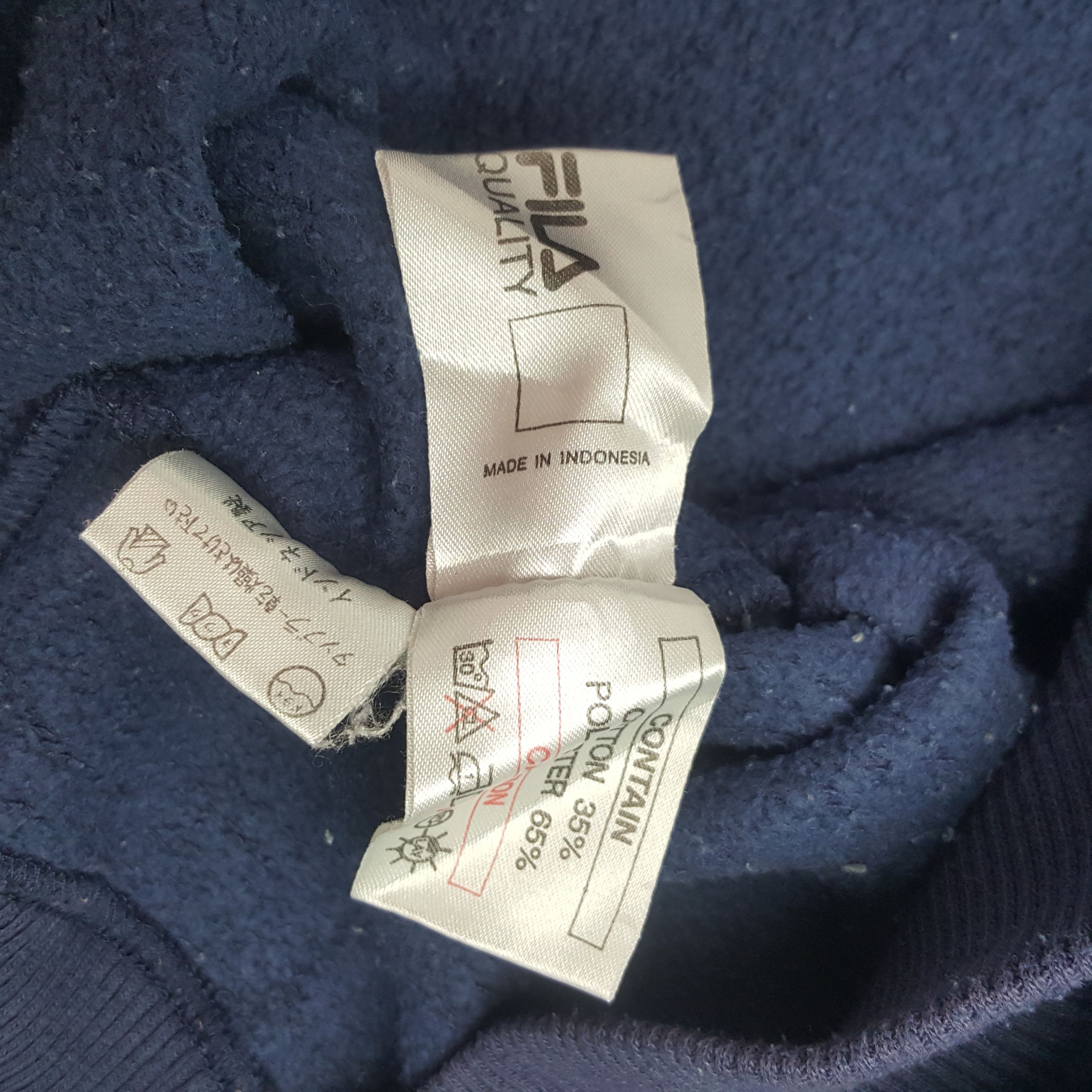 Fila × Vintage Vintage Fila Biella Italia Sweatshirt Size US L / EU 52-54 / 3 - 9 Thumbnail