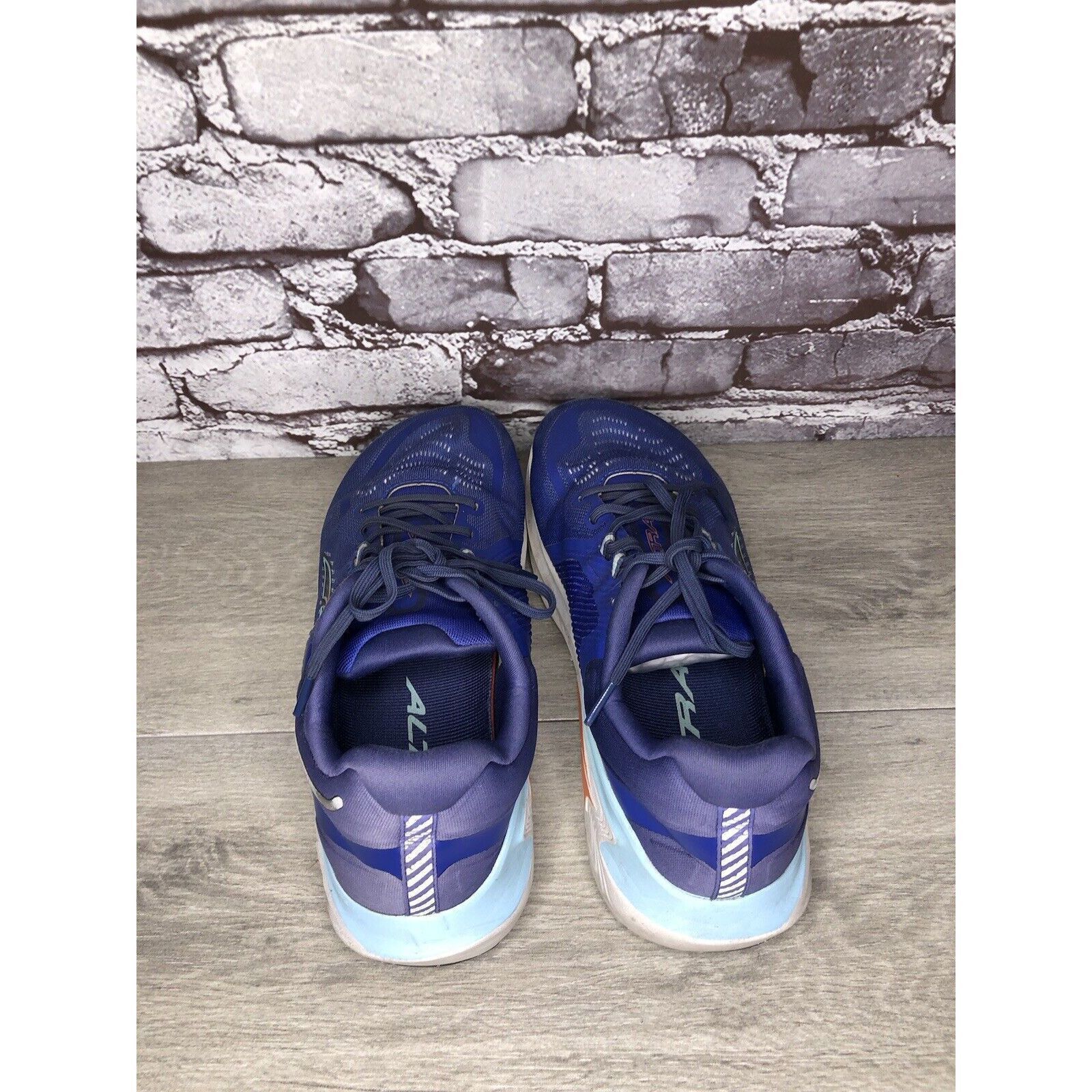 Altra Altra Paradigm 7 Blue Athletic Lace Running Shoes Men Sz 10M Size US 10 / EU 43 - 5 Thumbnail
