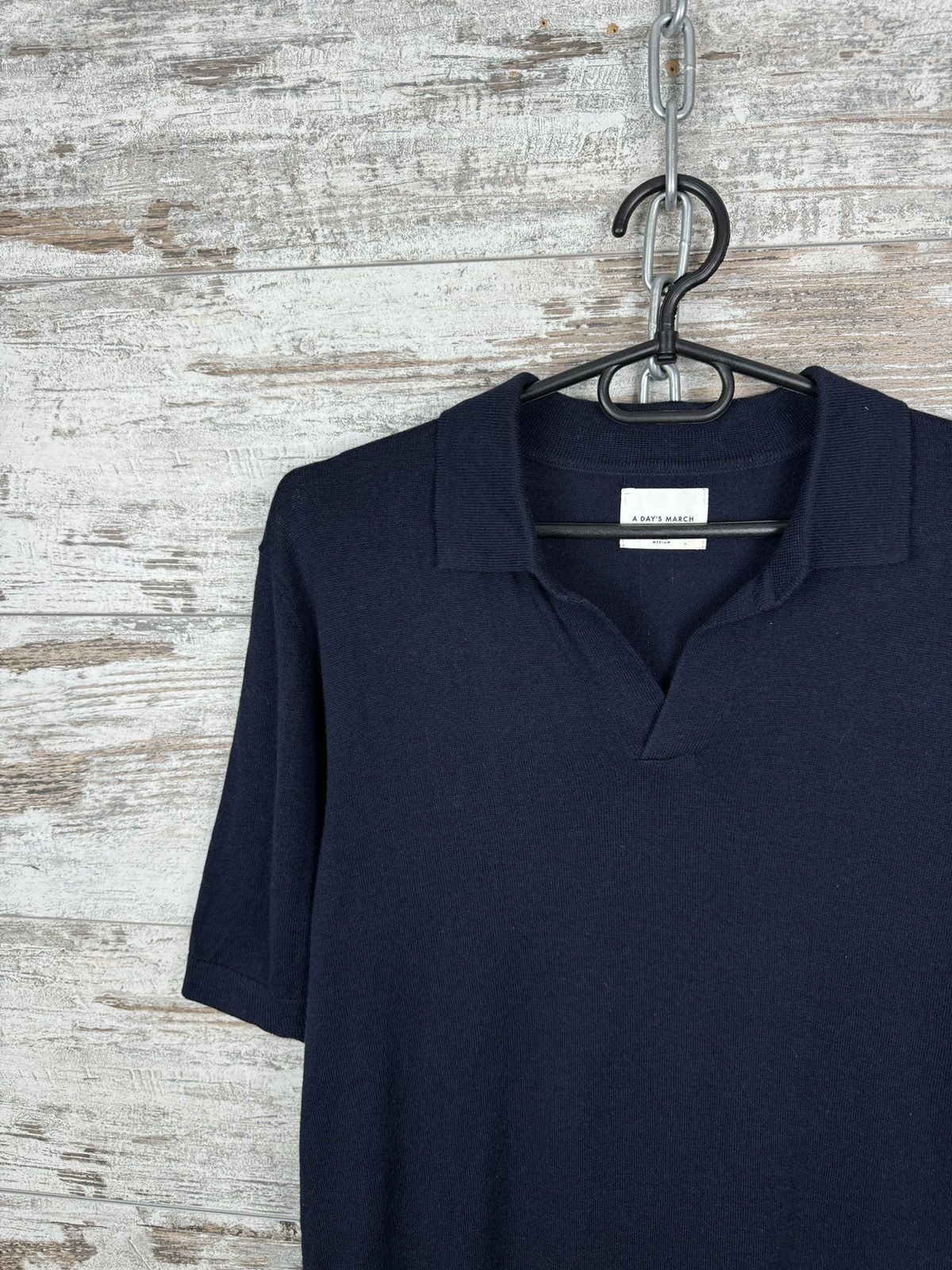 A Day's March Mens A Days March polos luxury T-shirt cotton wool Size US M / EU 48-50 / 2 - 4 Thumbnail