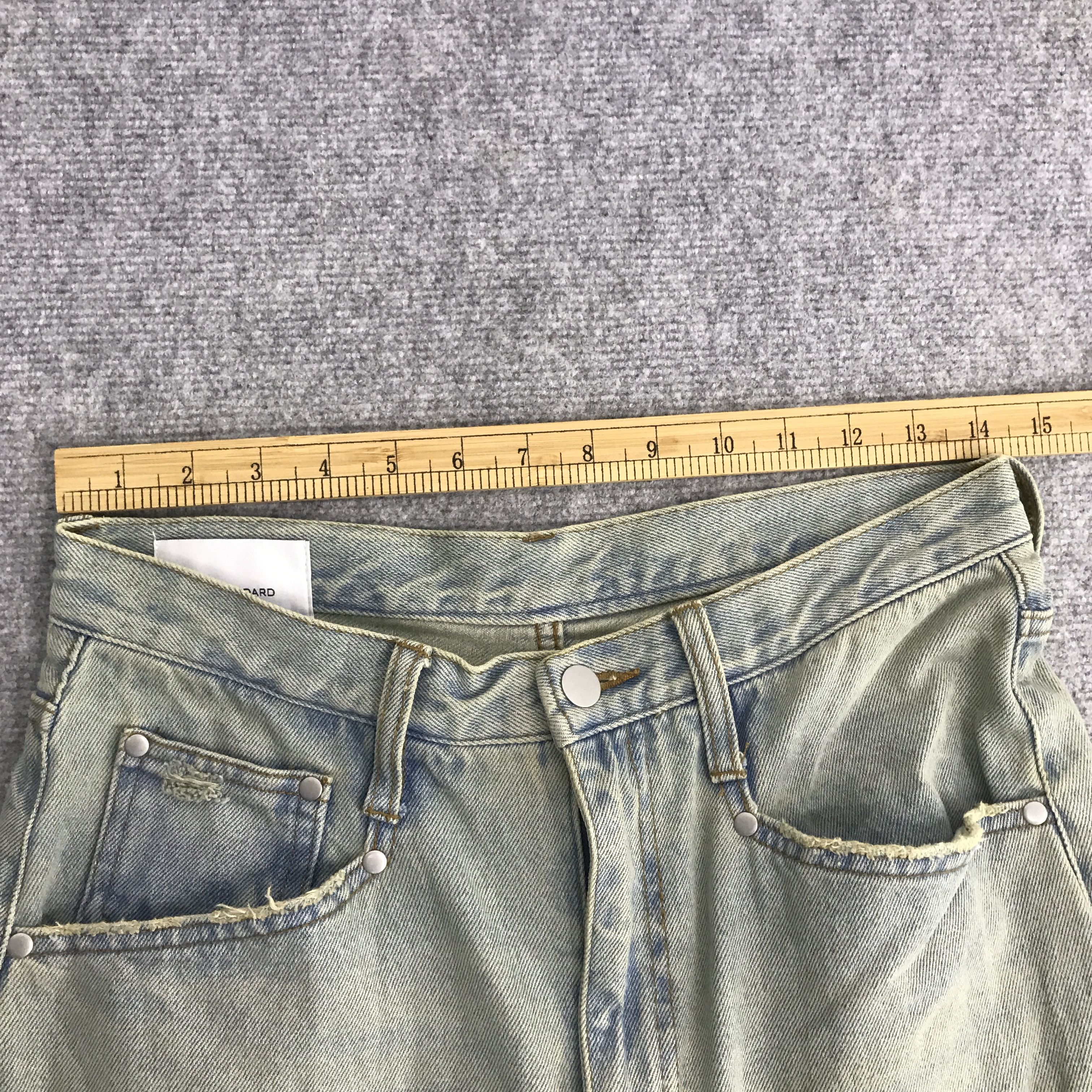 Japanese Brand Rare japanese brand distressed denim pants Size US 28 / EU 44 - 8 Thumbnail