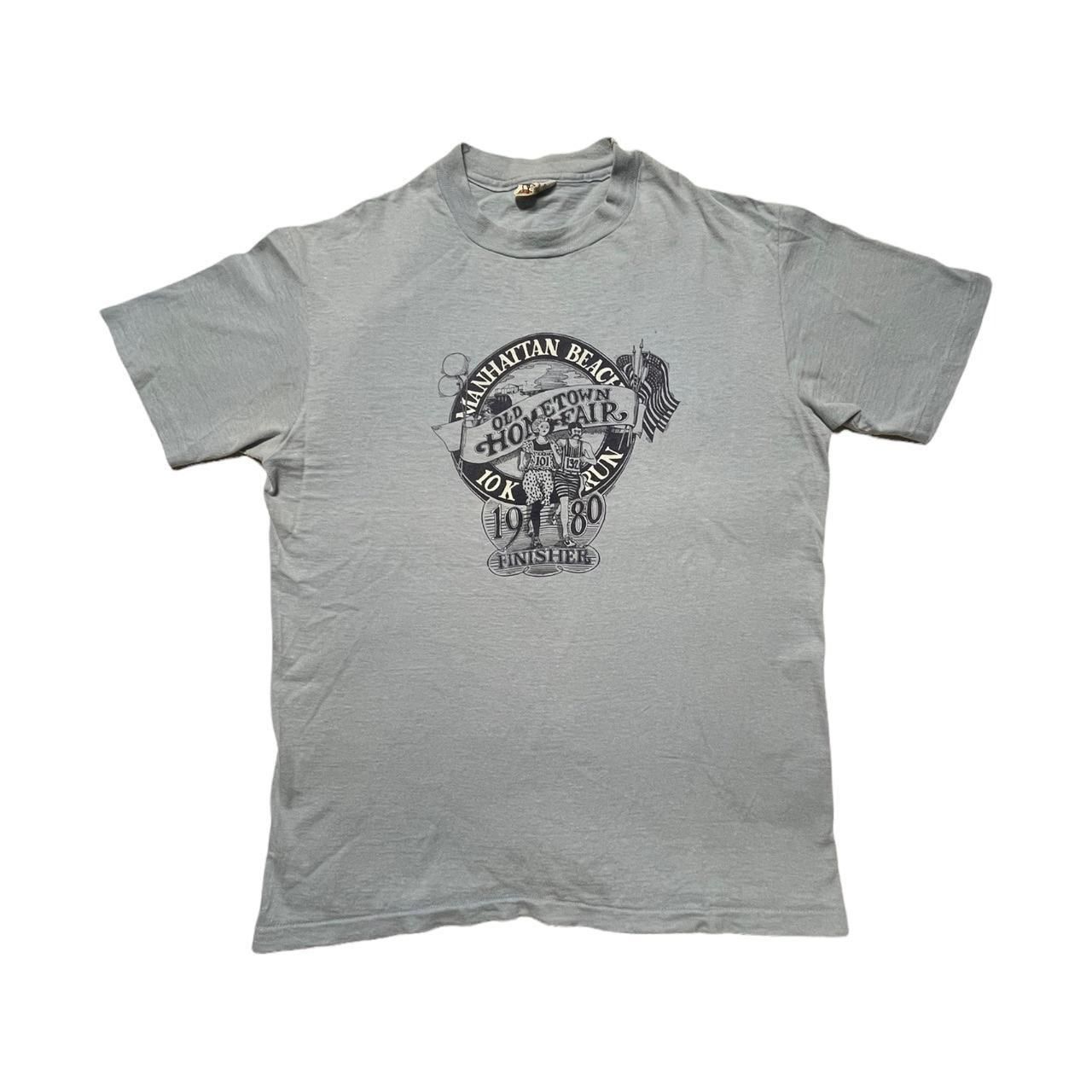 Vintage 1980 Manhattan Beach Marathon T-Shirt