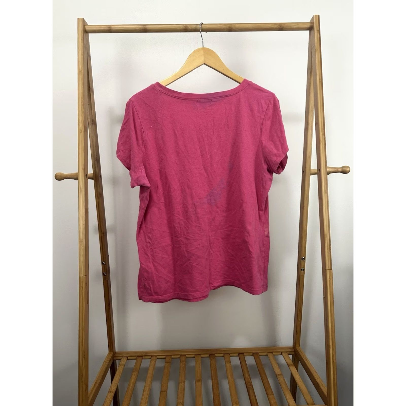 Southpole VTG Southpole Y2K Angel Wings Pink Women's Top T-Shirt 2X Size XXL / US 16-18 / IT 52-54 - 2 Thumbnail