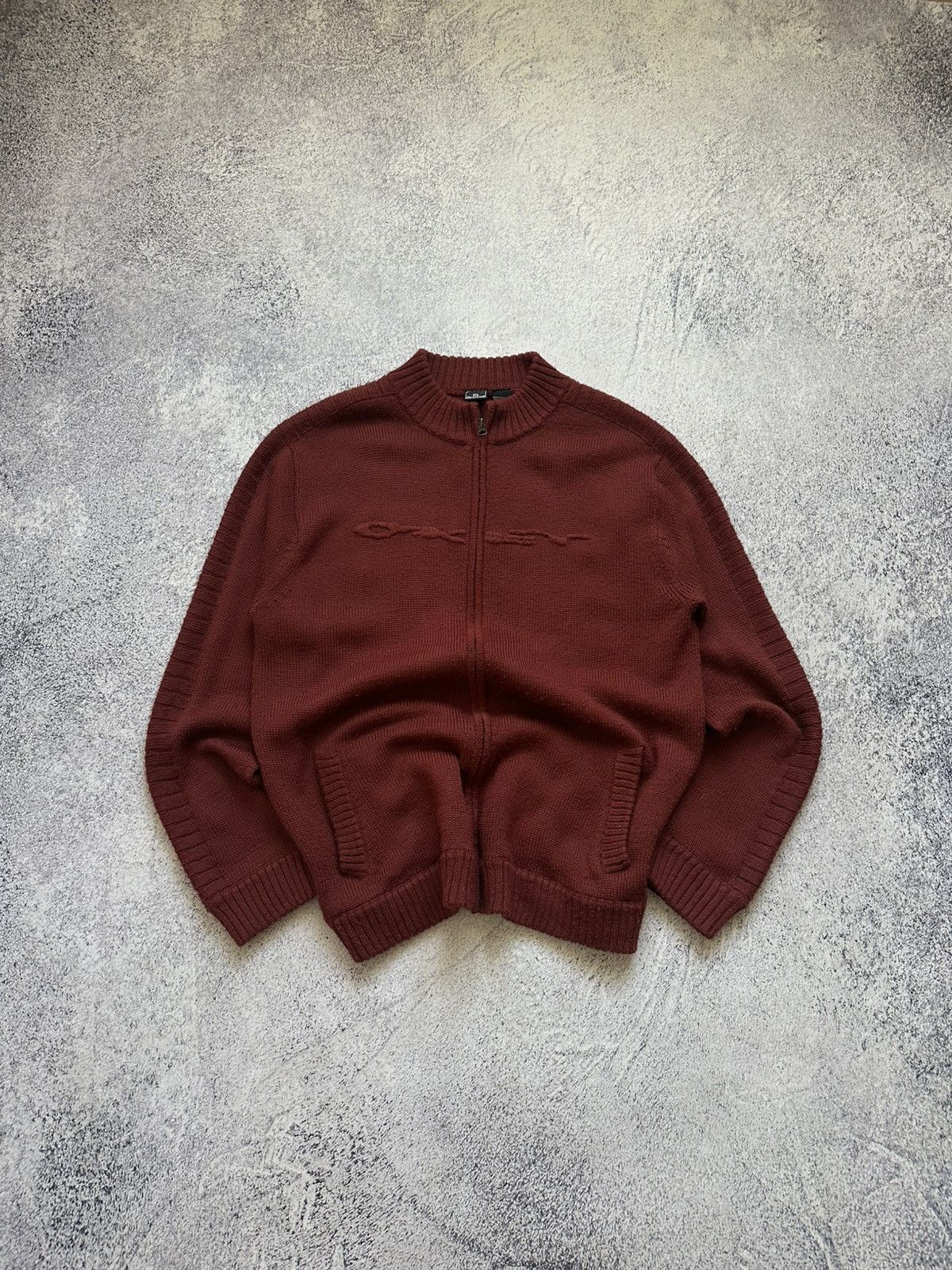 トップス archive 00s OAKLEY military sweater Oakley 00s Oakley Military 1/4 Zip Knit Sweater L XL | Grailed