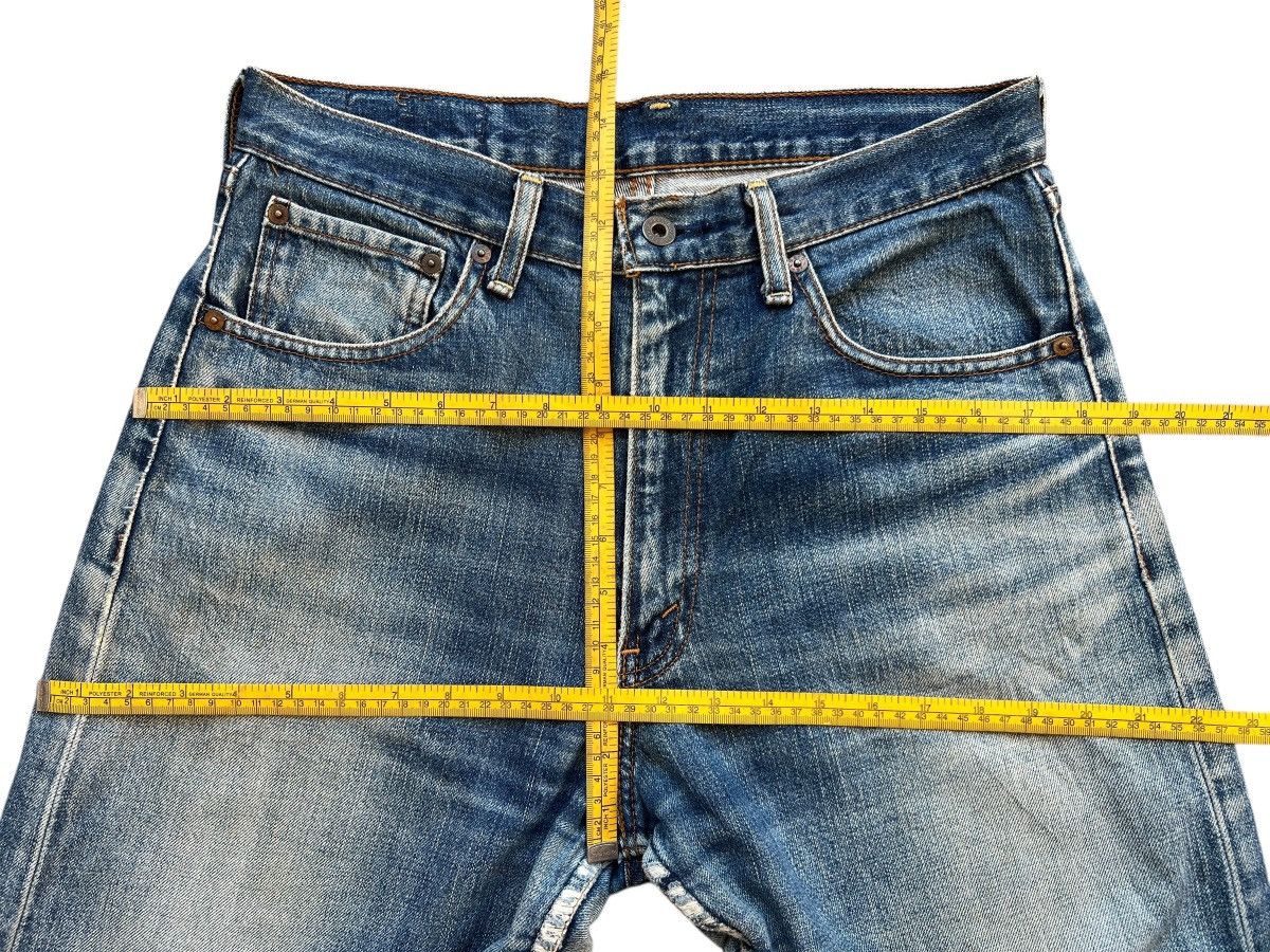 Vintage Levis 504 Baggy Wide Distressed Denim Jeans