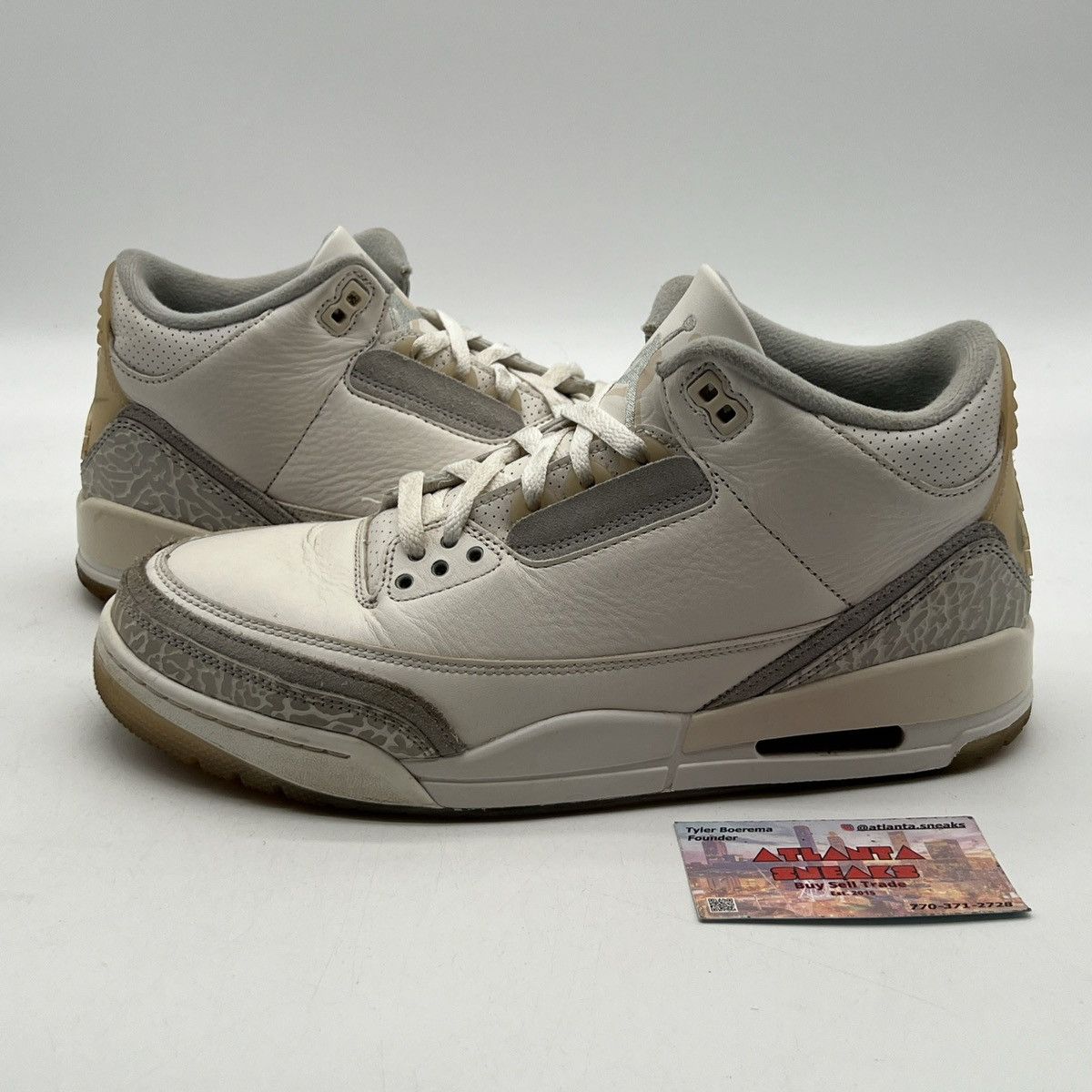 Air Jordan 3 Craft ivory