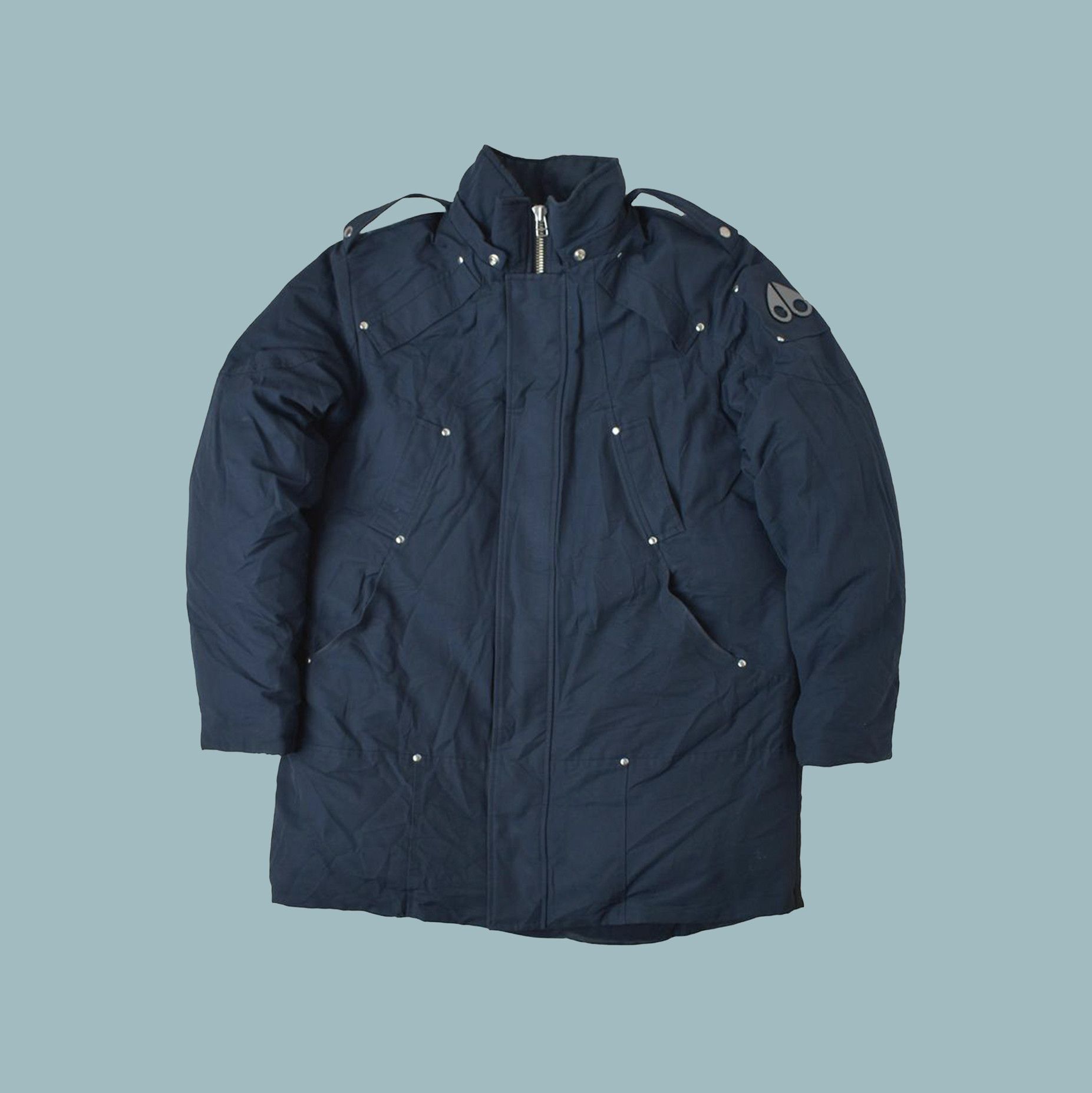 Moose Knuckles MOOSE KNUCKLES ORIGINAL STIRLING PARKA MEN NAVY JACKET Size US XL / EU 56 / 4 - 1 Thumbnail