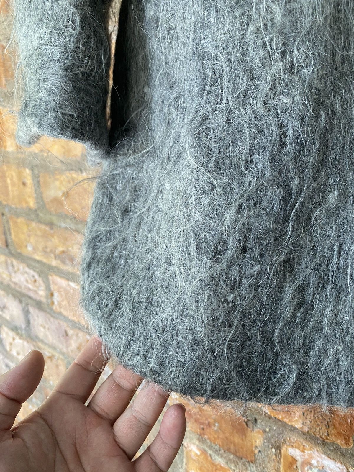 Valentino 1990s Oliver by Valentino MOHAIR long Jacket Size M / US 6-8 / IT 42-44 - 10 Thumbnail