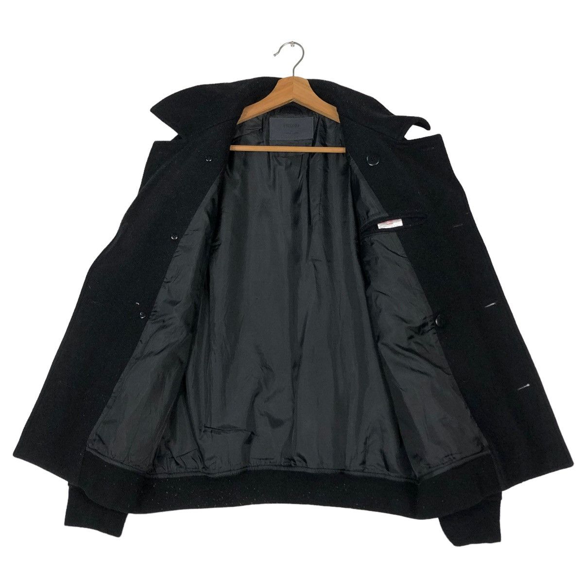 Japanese Brand 🔥Double Breast Wool Biker Jacket Phono Japan Made Size US M / EU 48-50 / 2 - 13 Thumbnail