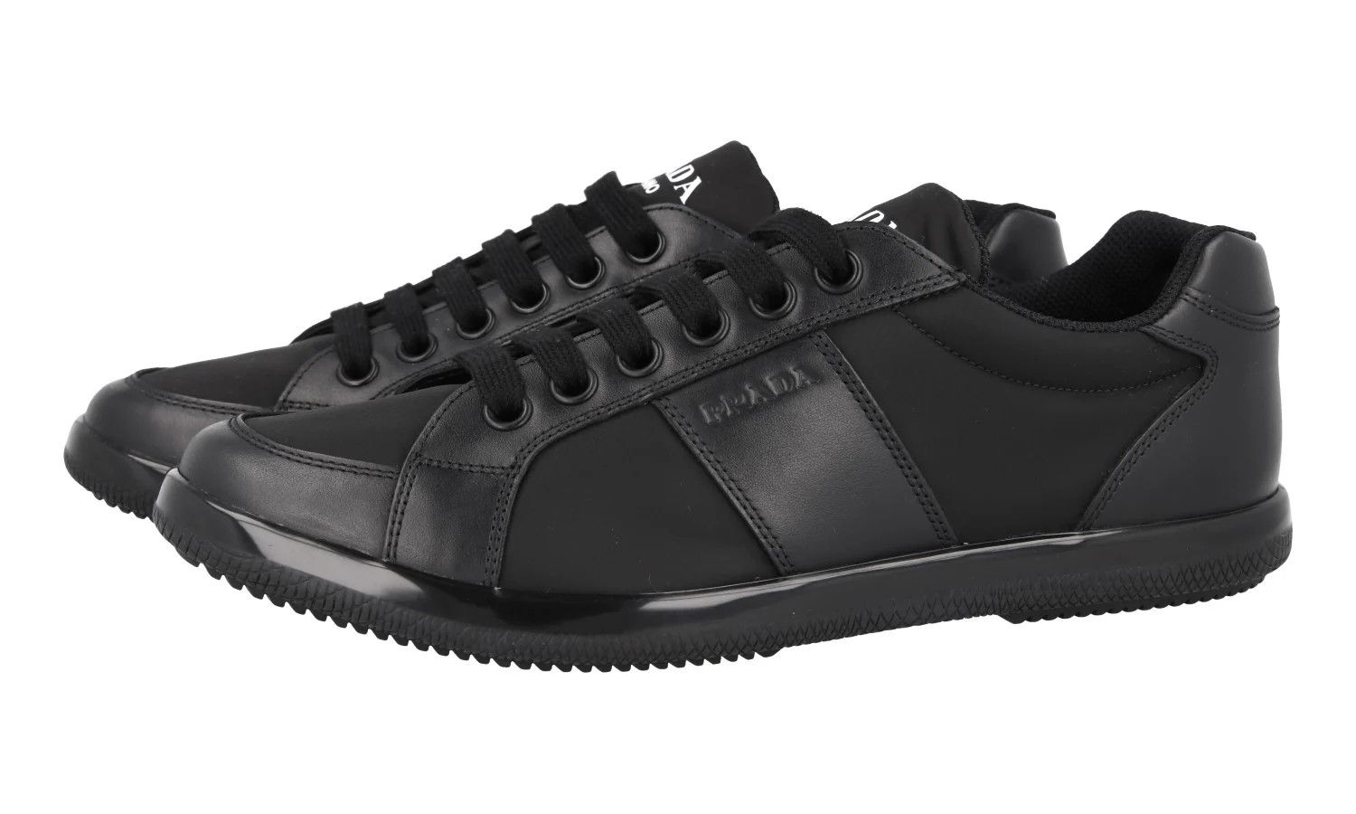 Prada o1la1rc1a0925 Low-Top Sneakers in Black Size US 10 / EU 43 - 4 Thumbnail