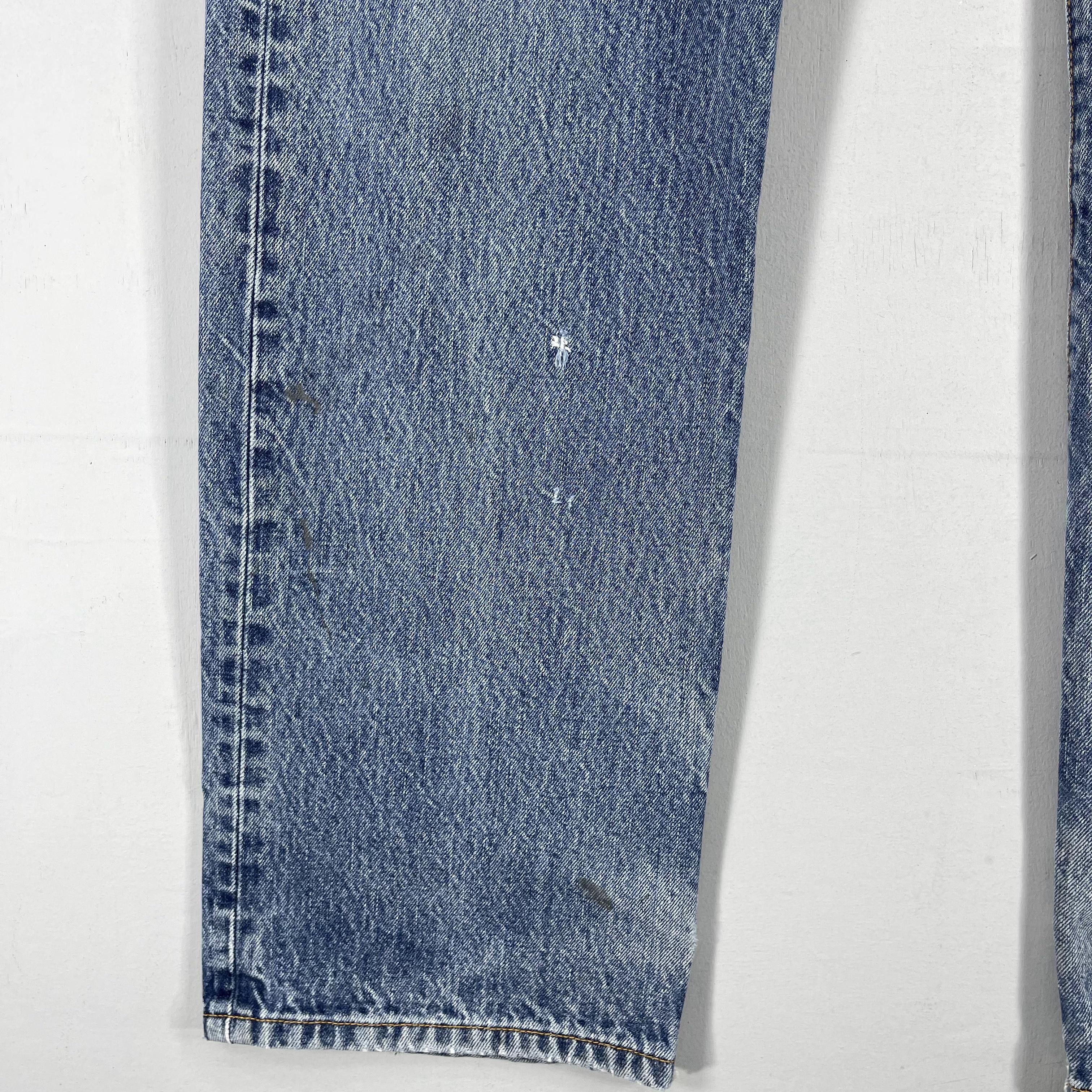 Levi's × Vintage W38 L34 Vintage Levis 501 Distressed Reinforced Dirty Jeans Size US 38 / EU 54 - 10 Thumbnail
