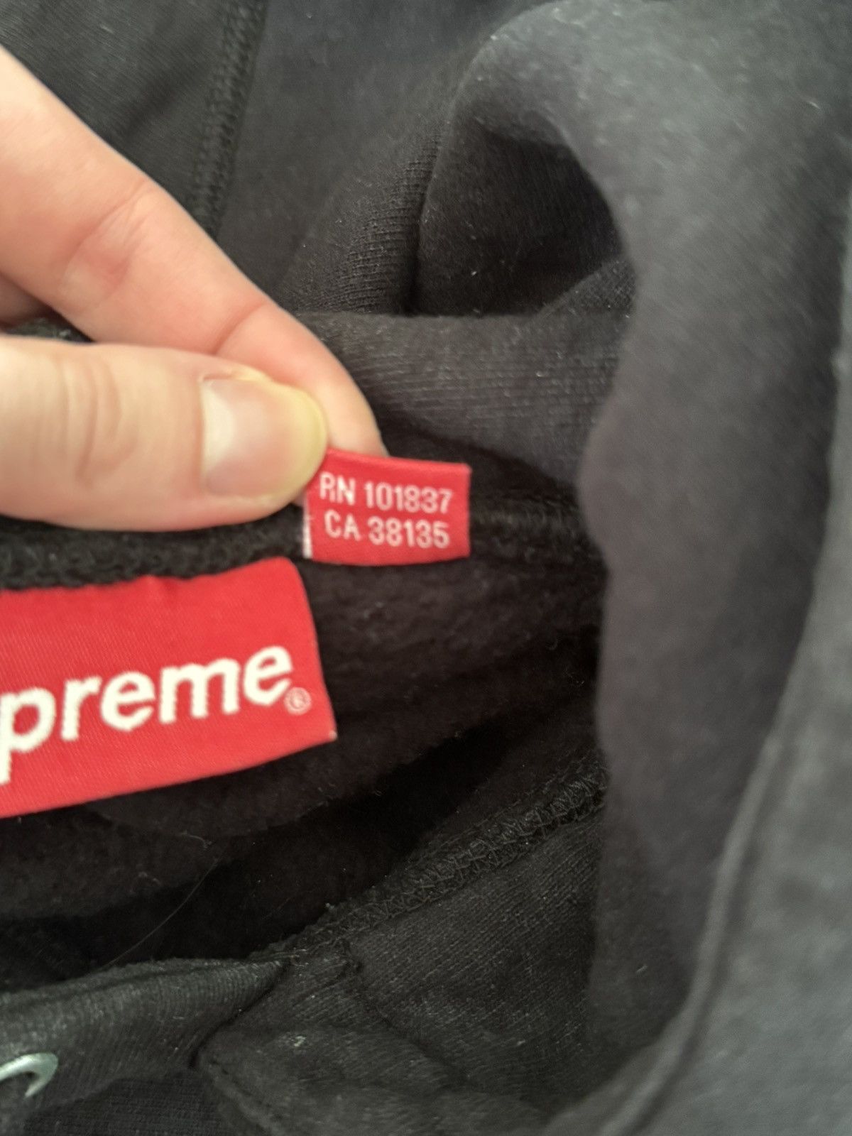 Supreme Supreme logo hoodie Size US M / EU 48-50 / 2 - 8 Thumbnail