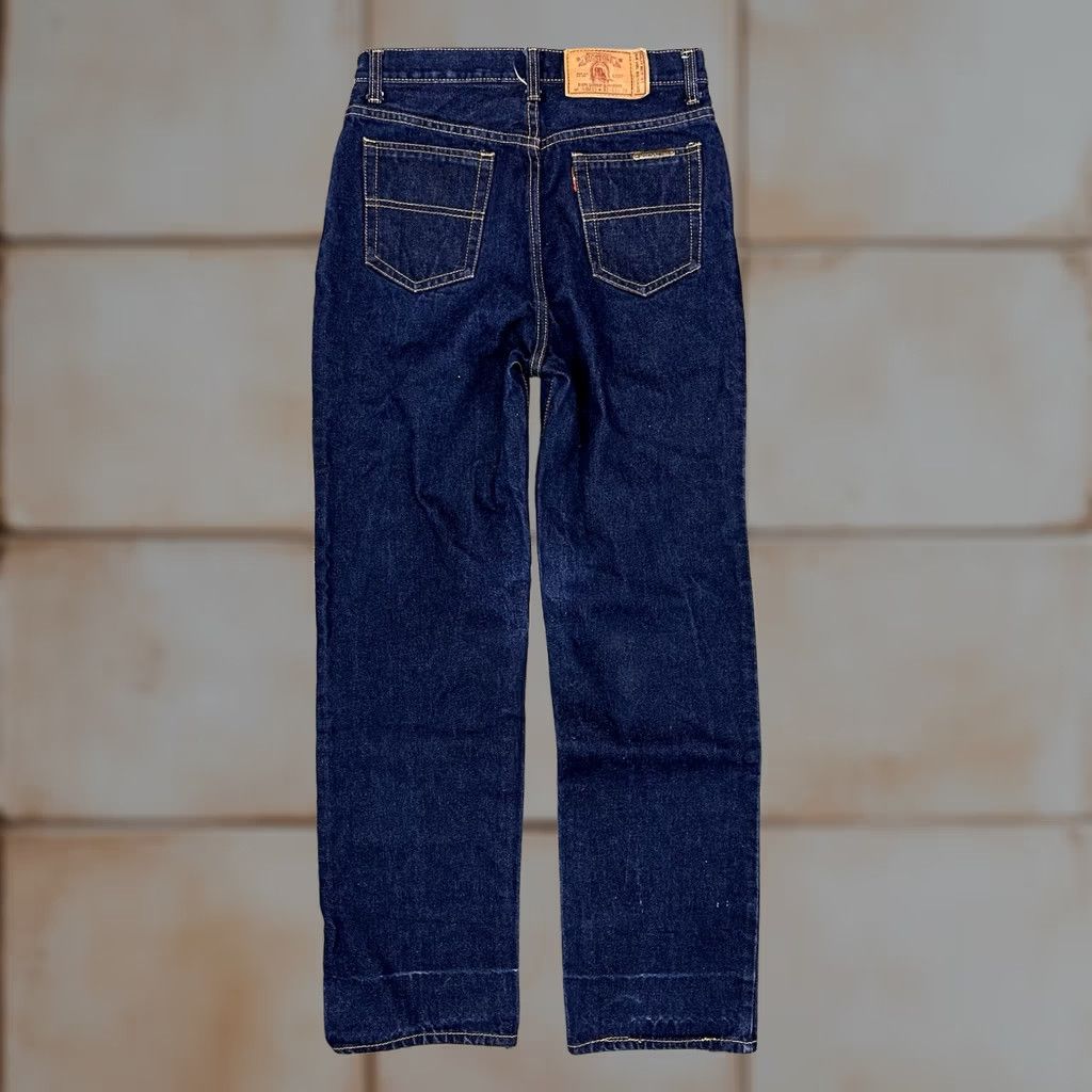 Denime VINTAGE 80s Big Stone SB610 Indigo Blue Japanese Denim Jeans 29 x 30 Men Size US 29 - 1 Thumbnail