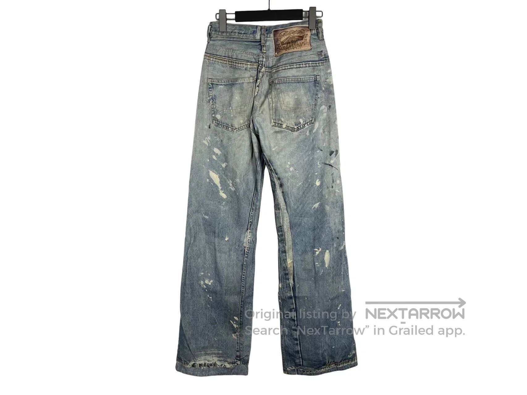 Acne Studios Acne Studios 3D printed denim pants Size US 34 / EU 50 - 2 Thumbnail