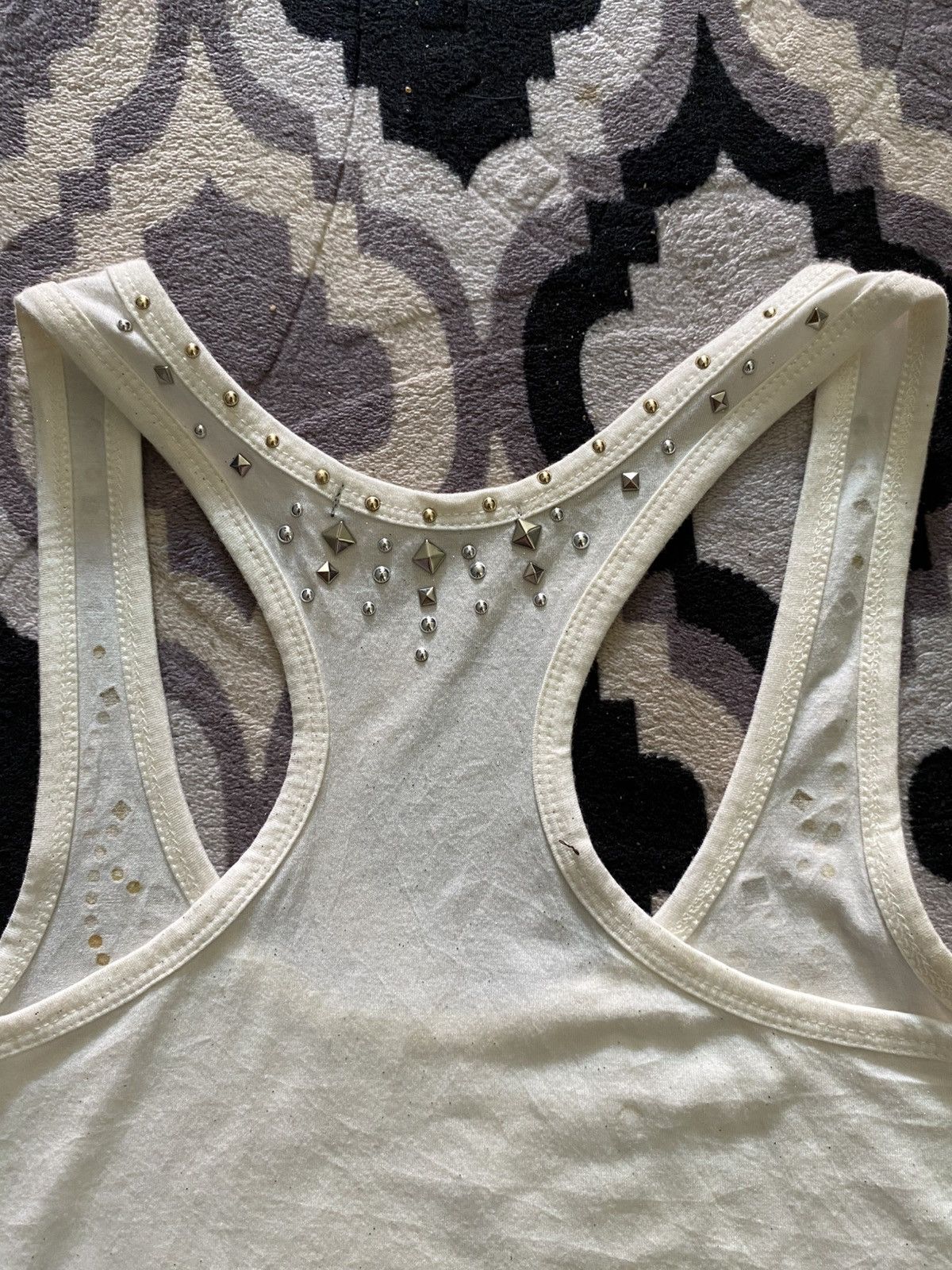 Hysteric Glamour One way studed glitter punk tanktop Size US M / EU 48-50 / 2 - 4 Thumbnail