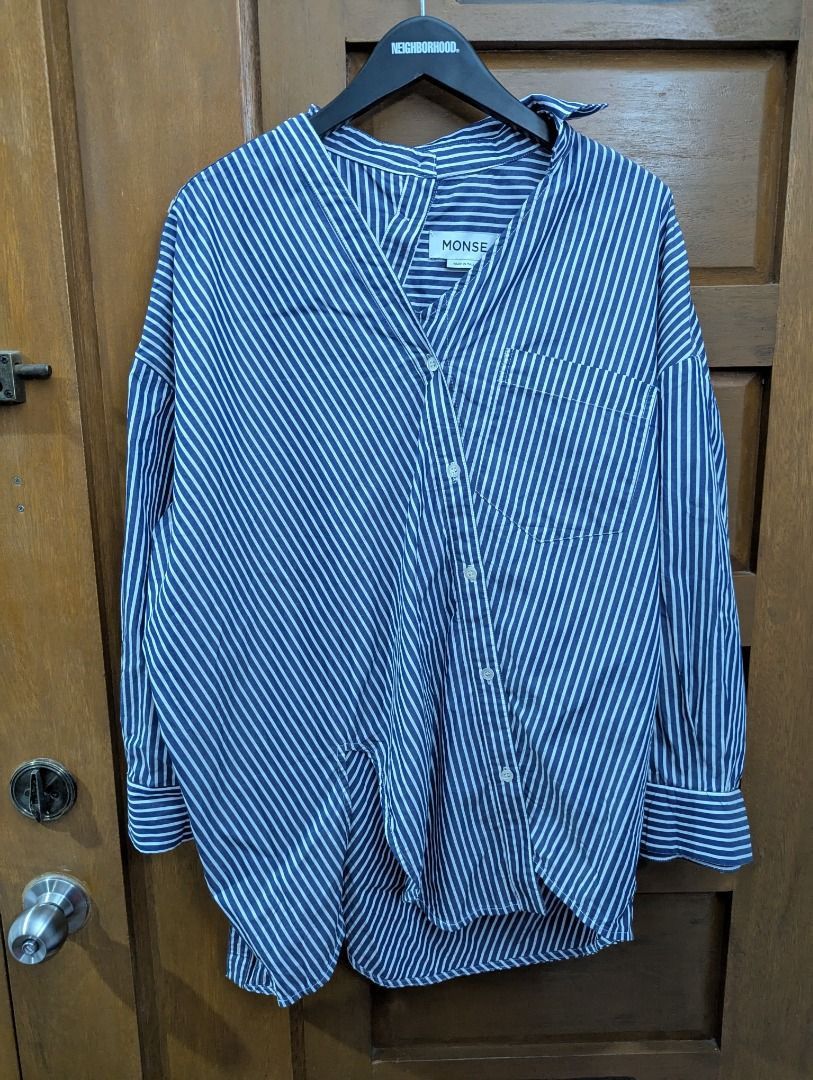 MONSE Monse Reconstructed Button striped shirt M/L Size M / US 6-8 / IT 42-44 - 1 Thumbnail