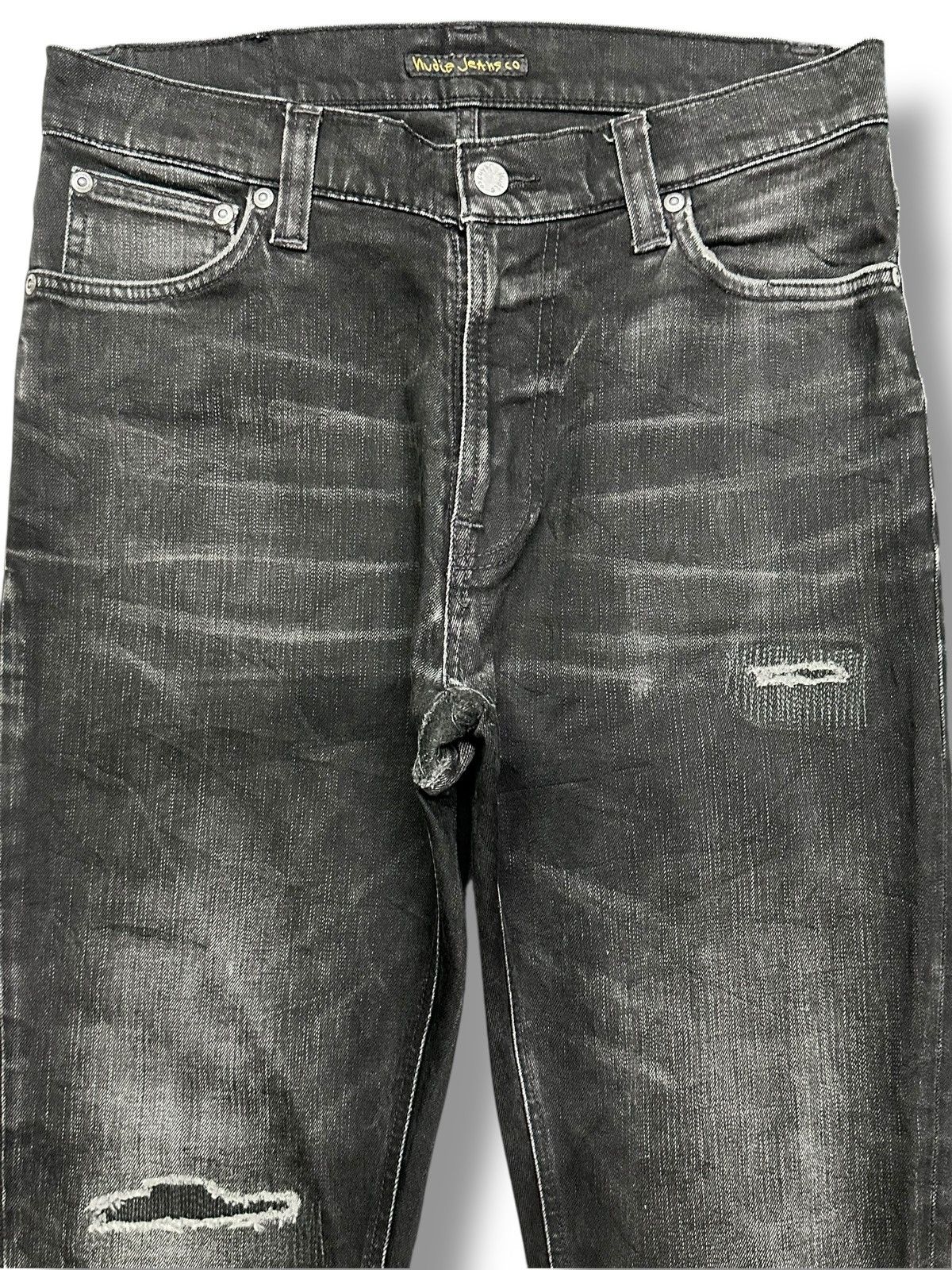 Nudie Jeans Vintage Nudie Jeans Skinny With Distressed and Faded Wash Size US 32 / EU 48 - 2 Thumbnail