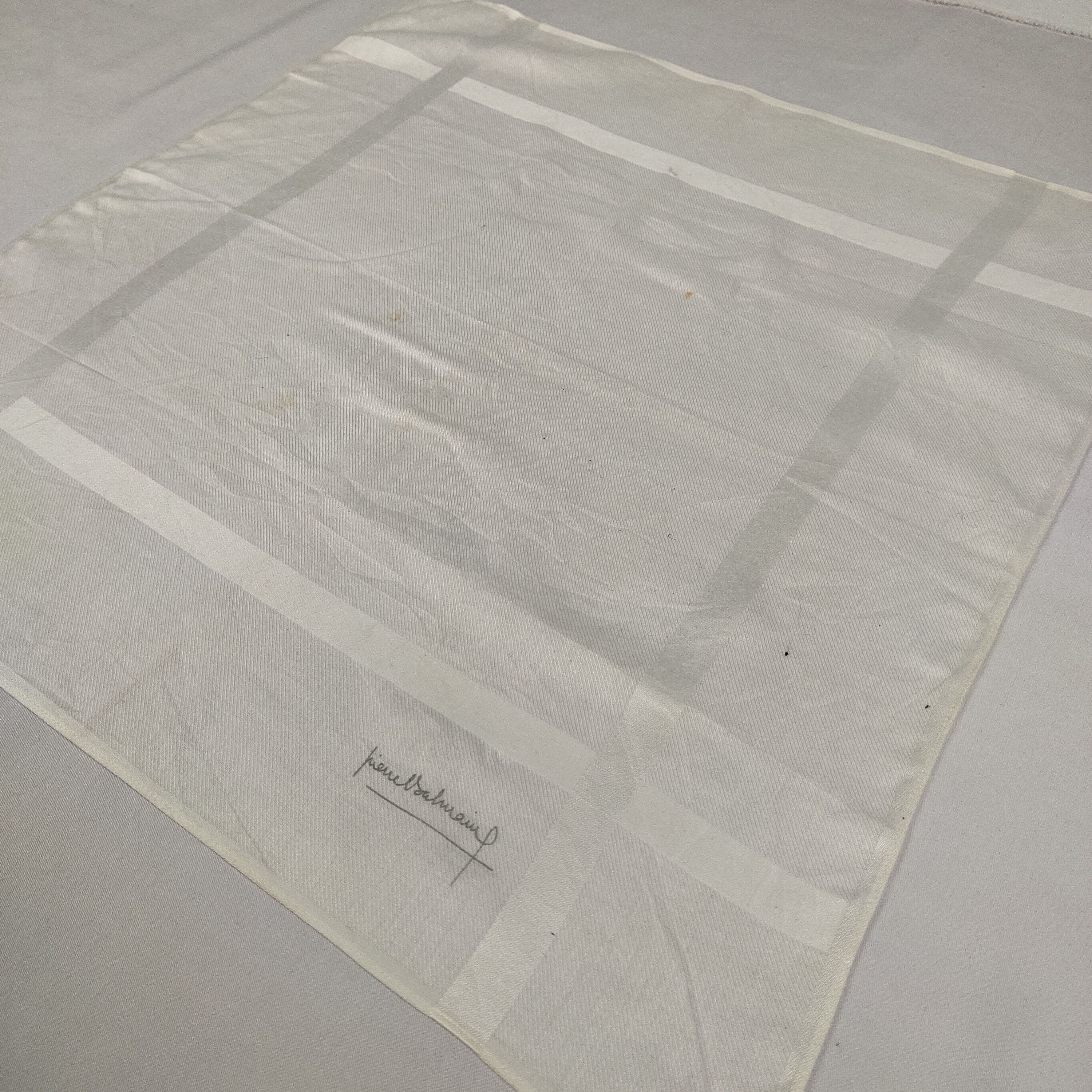Pierre Balmain × Vintage Pierre Balmain Handkerchief / Neckerchief / Bandana Size ONE SIZE - 4 Thumbnail