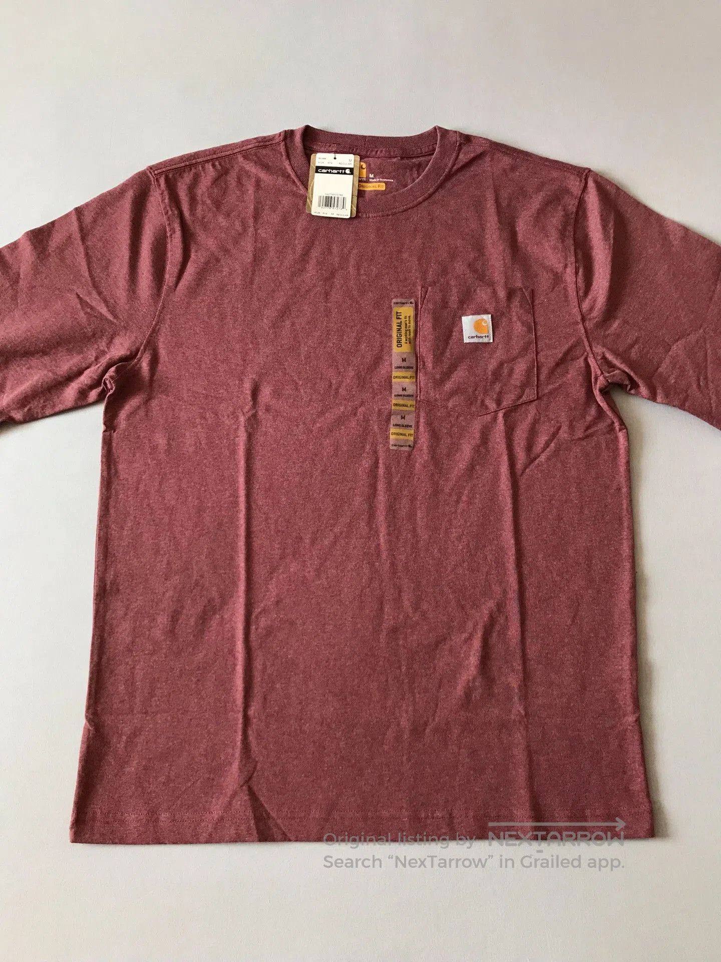 Carhartt Carhartt K126 R19 Long Sleeve T. Size US M / EU 48-50 / 2 - 3 Thumbnail