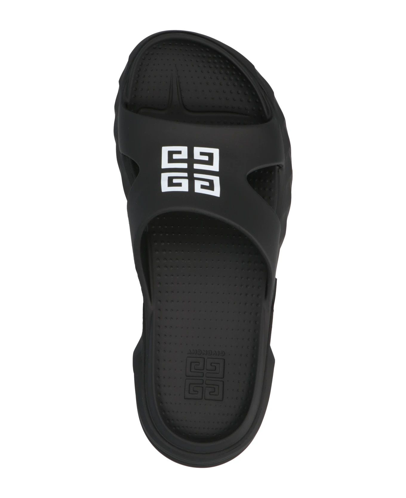 Givenchy o1n1vont0326 Marshmallow Slides in Black Size US 9 / EU 42 - 3 Thumbnail