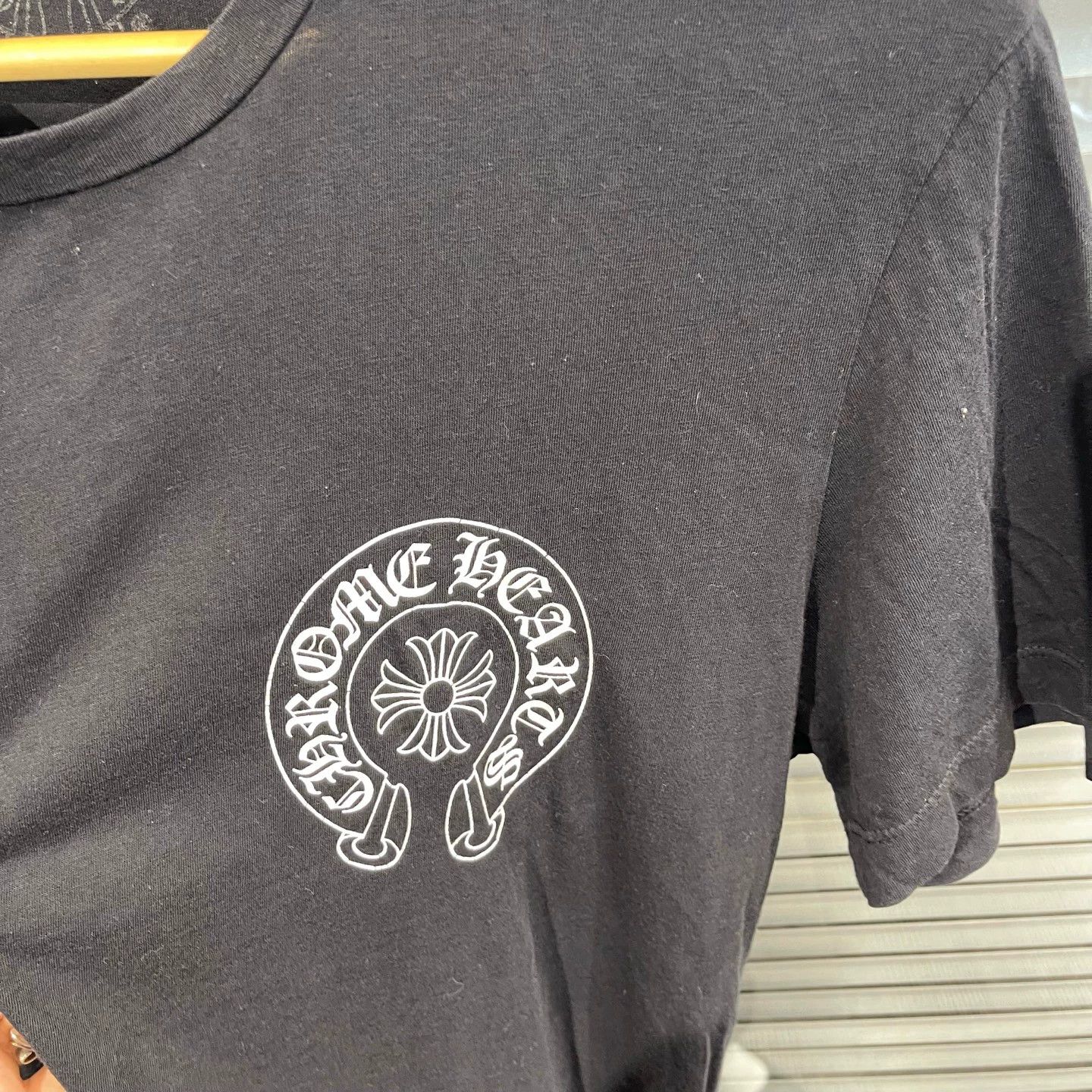 Chrome Hearts Chrome Hearts Matty Boy Cross Horseshoe Back4 S 99New Tee Size US S / EU 44-46 / 1 - 4 Thumbnail