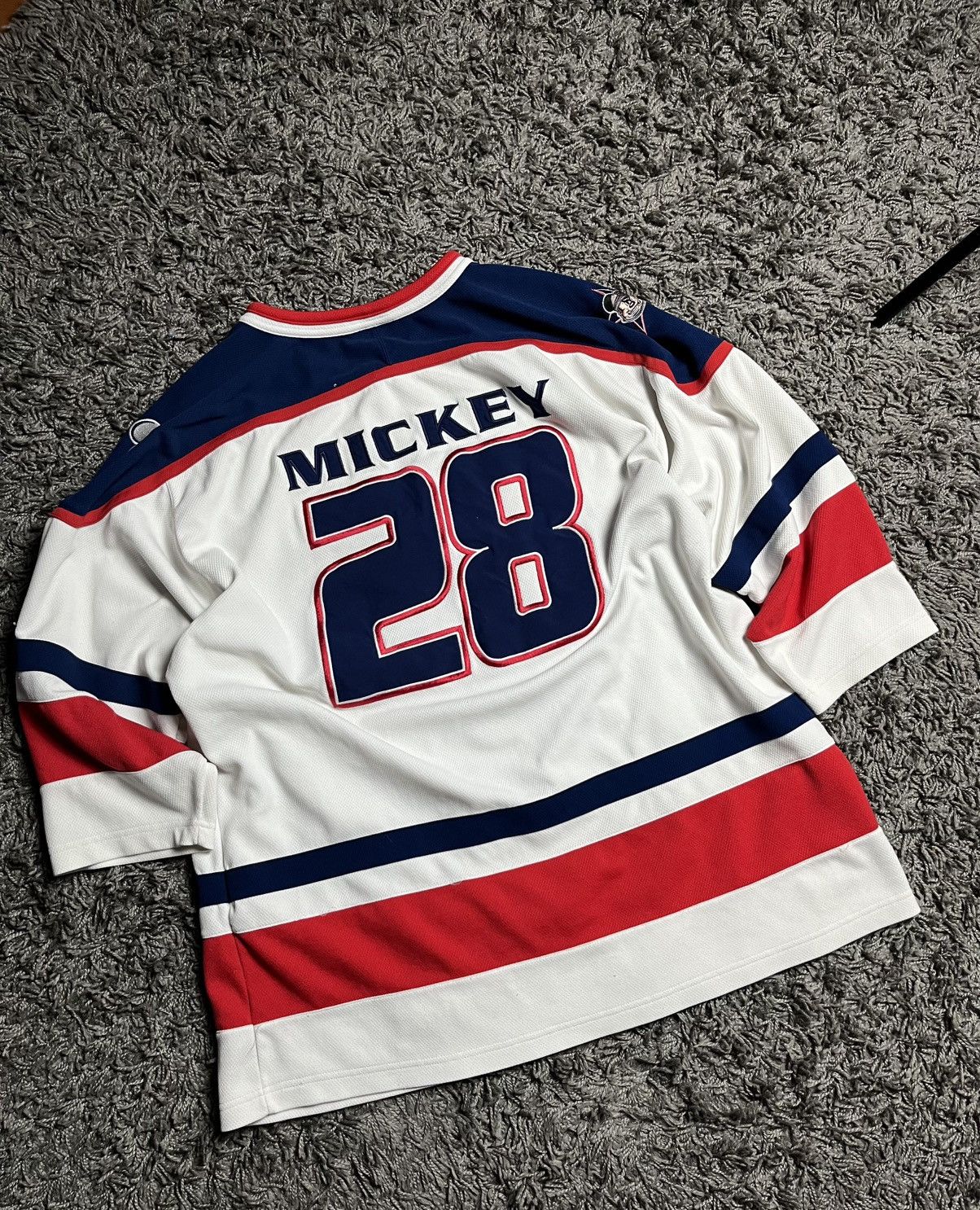 Mickey Mouse Vintage Disney Mickey’s All Stars Hockey Jersey 90s Size US XL / EU 56 / 4 - 10 Thumbnail