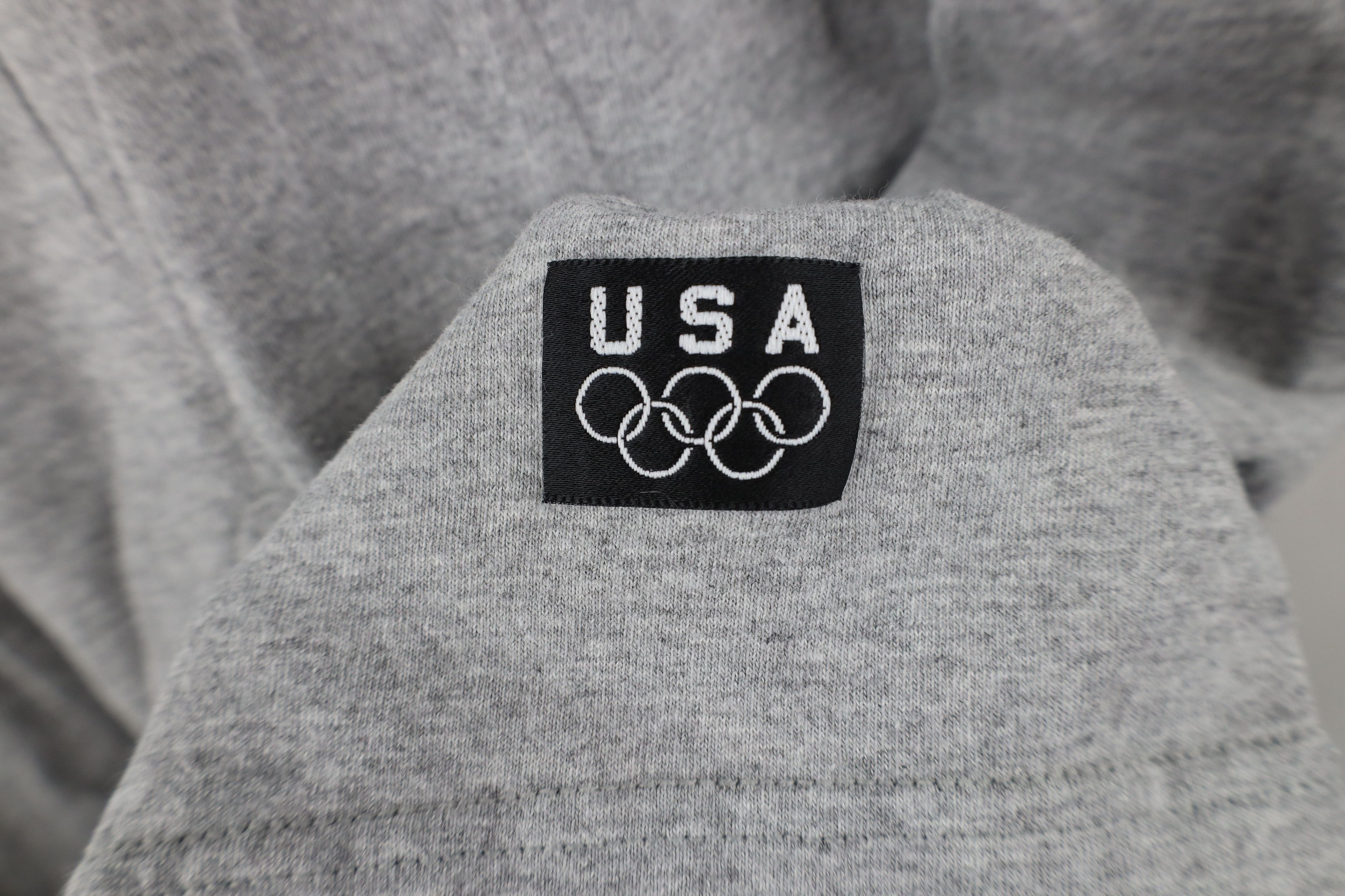 Vintage Vintage 90s USA Olympics Tank Top T-Shirt Heather Gray USA Size US XL / EU 56 / 4 - 4 Thumbnail