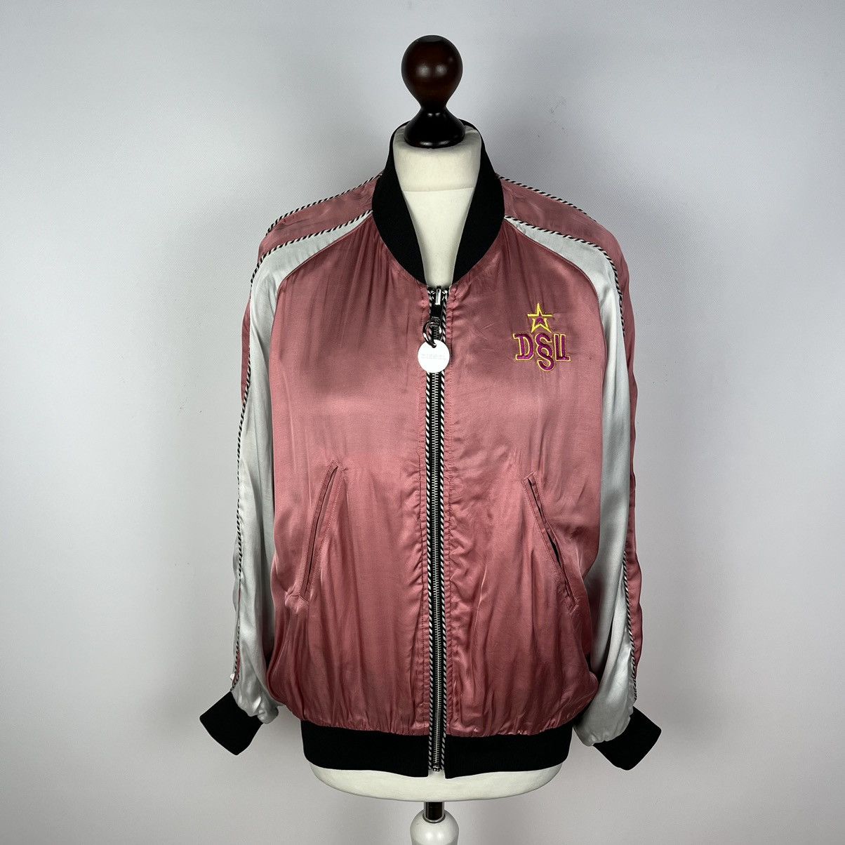 Diesel Diesel rare japanese dragon style double-sided bomber jacket Size XS / US 0-2 / IT 36-38 - 12 Thumbnail