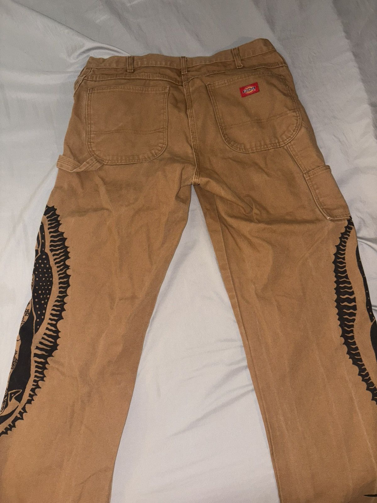 Dickies custom hand painted dickies Size US 34 / EU 50 - 3 Thumbnail