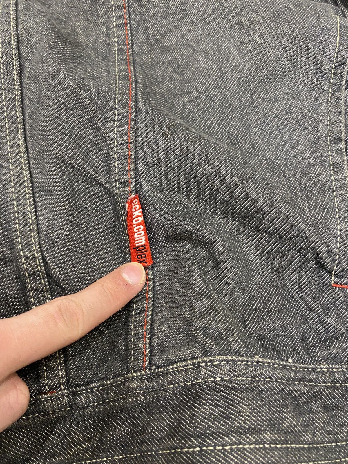 Ecko Unltd. Ecko Unltd Complex Sleeve Denim Jacket Baggy Y2K Size US L / EU 52-54 / 3 - 8 Thumbnail