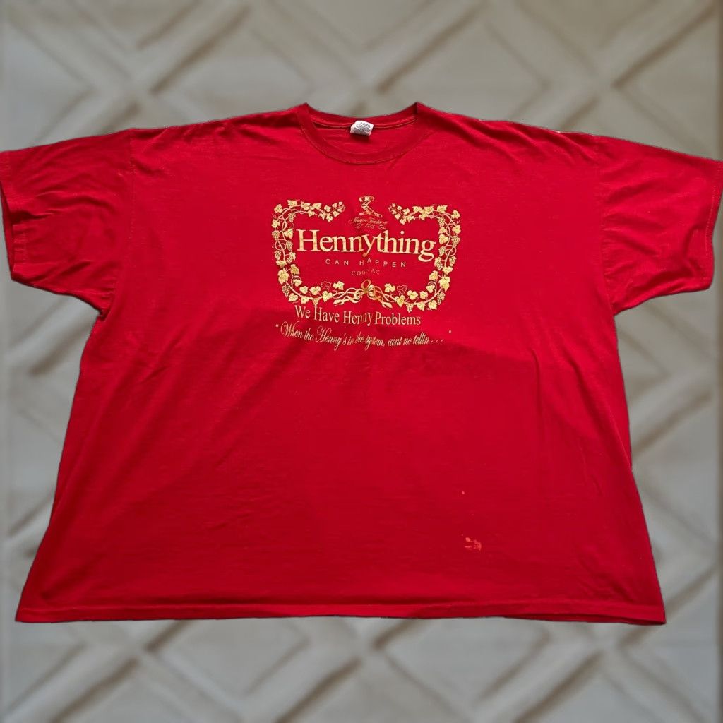 Jerzees Jerzees T-Shirt Mens 5XL Red Graphic Dri-Power Active Cotton Top Size US XXL / EU 58 / 5 - 1 Thumbnail