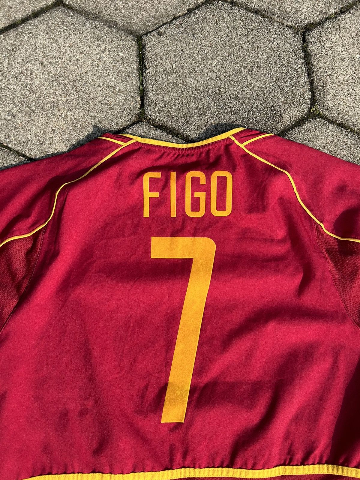 Nike Vintage Nike Portugal Luis Figo Jersey Size US S / EU 44-46 / 1 - 8 Thumbnail