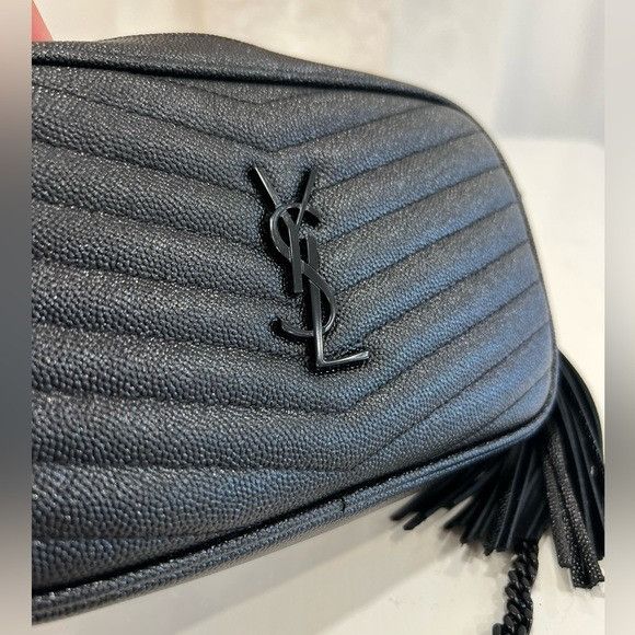 Saint Laurent Lou Mini Camera Crossbody Bag