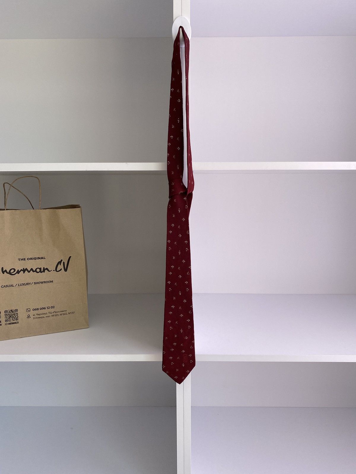 Vintage × Yves Saint Laurent Vintage Yves Saint Laurent Tie Size ONE SIZE - 3 Thumbnail