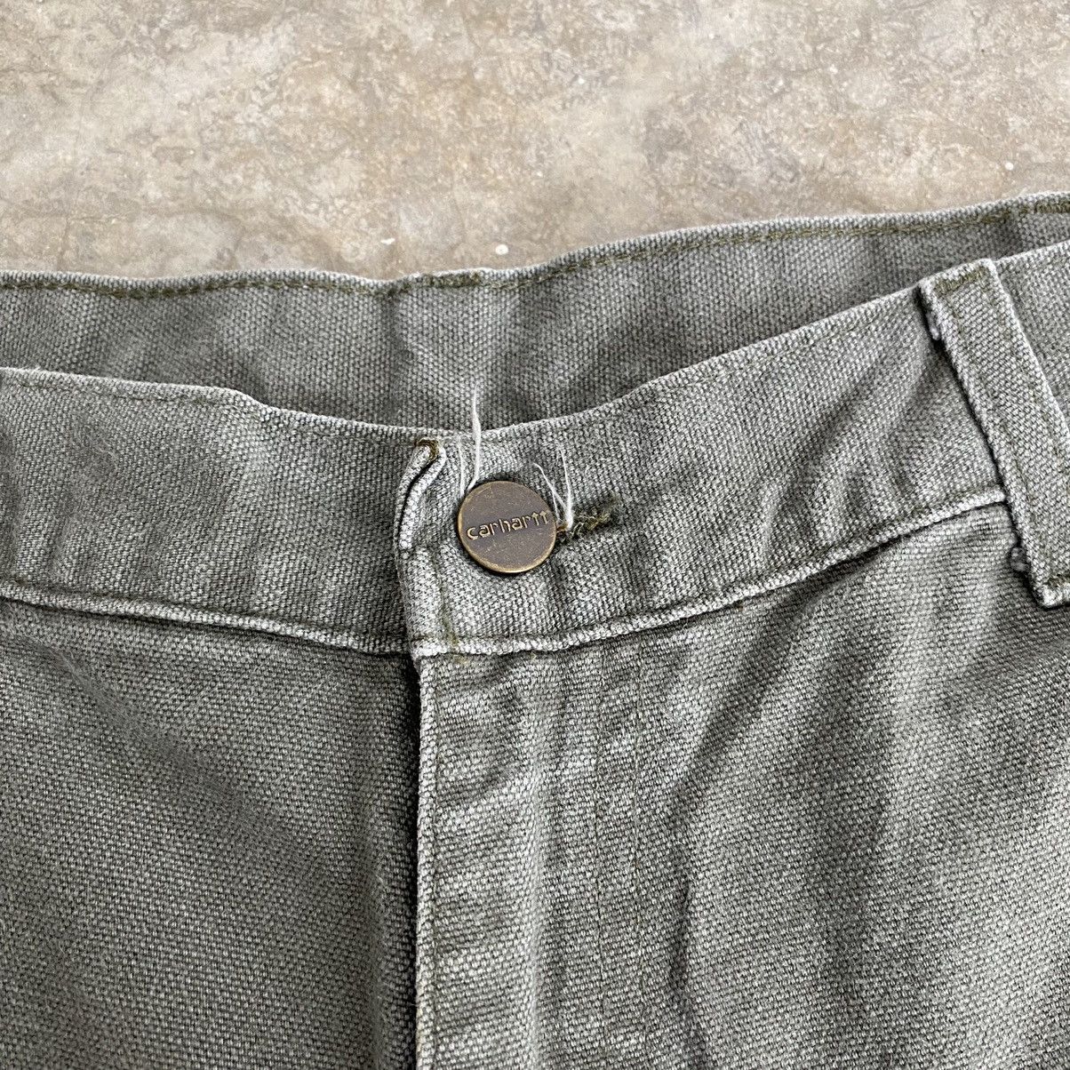 Carhartt VTG Carhartt Moss Green Carpenter Work Pants Size US 35 - 11 Thumbnail