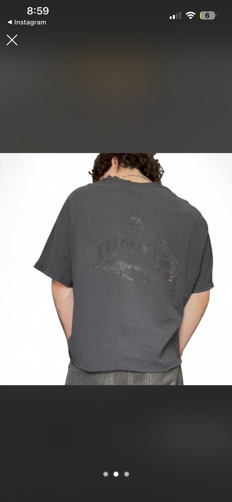 Harley Davidson Super sick rare distressed Harley tee Size US M / EU 48-50 / 2 - 2 Thumbnail