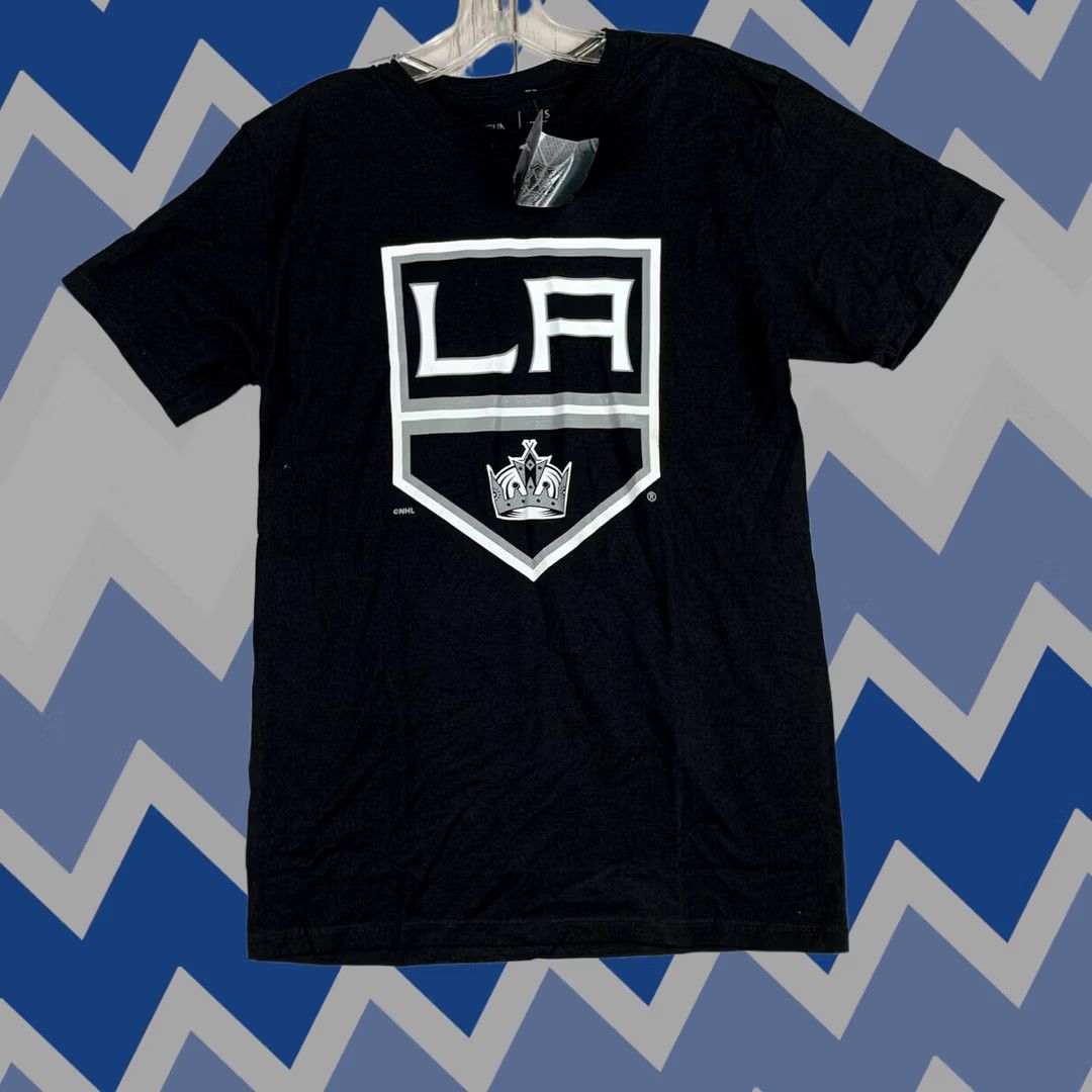 NHL VINTAGE Antigua Los Angeles Kings NHL T-Shirt Small Black Mens Size US S / EU 44-46 / 1 - 1 Thumbnail