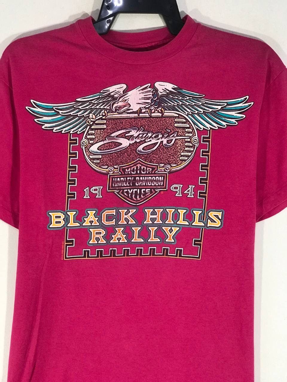Vintage Vintage 1994 Harley Davidson black hills rally Size US M / EU 48-50 / 2 - 3 Thumbnail