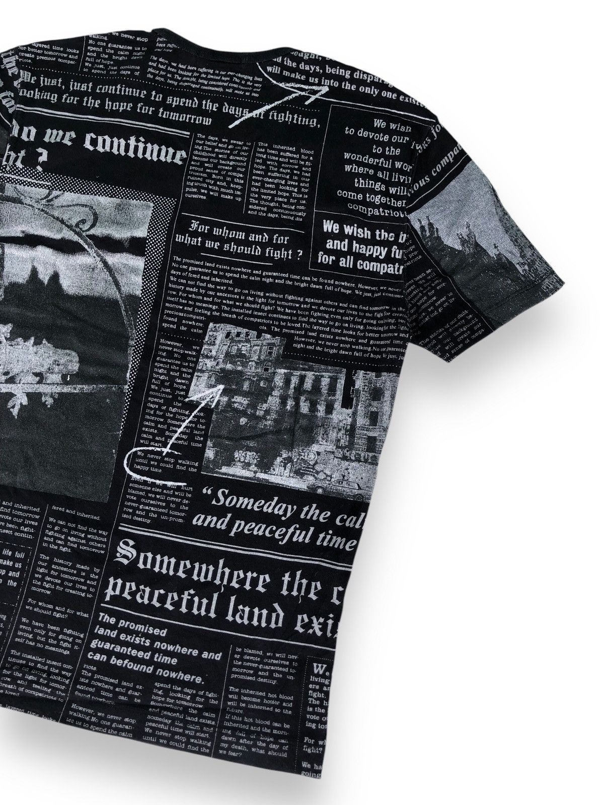 14th Addiction × Hysteric Glamour × Nicole Club Nicole Club For Men Y2K Style T-shirt Size US S / EU 44-46 / 1 - 8 Thumbnail