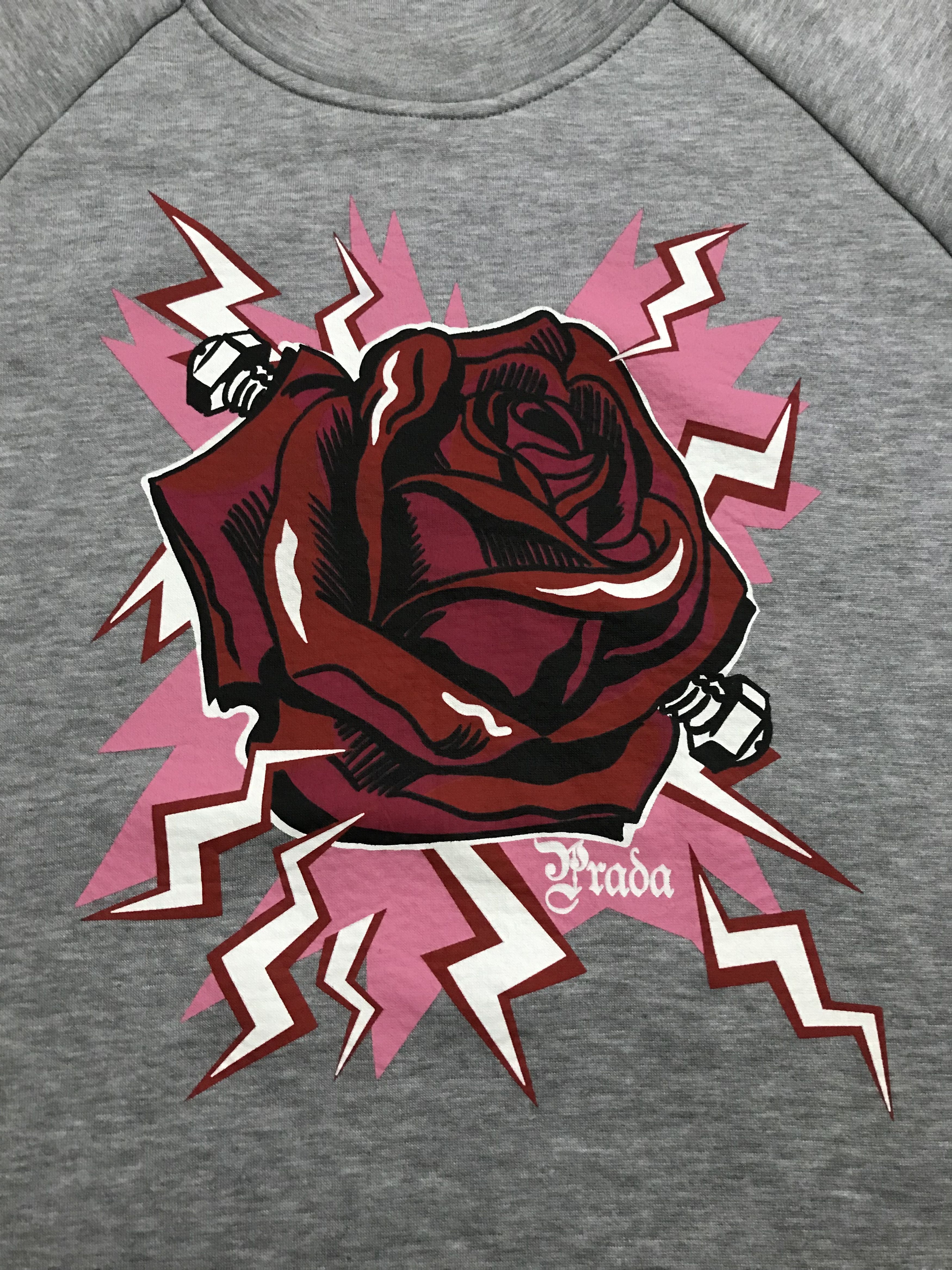 Prada SWEATSHIRT PRADA FLORAL Size M / US 6-8 / IT 42-44 - 2 Thumbnail