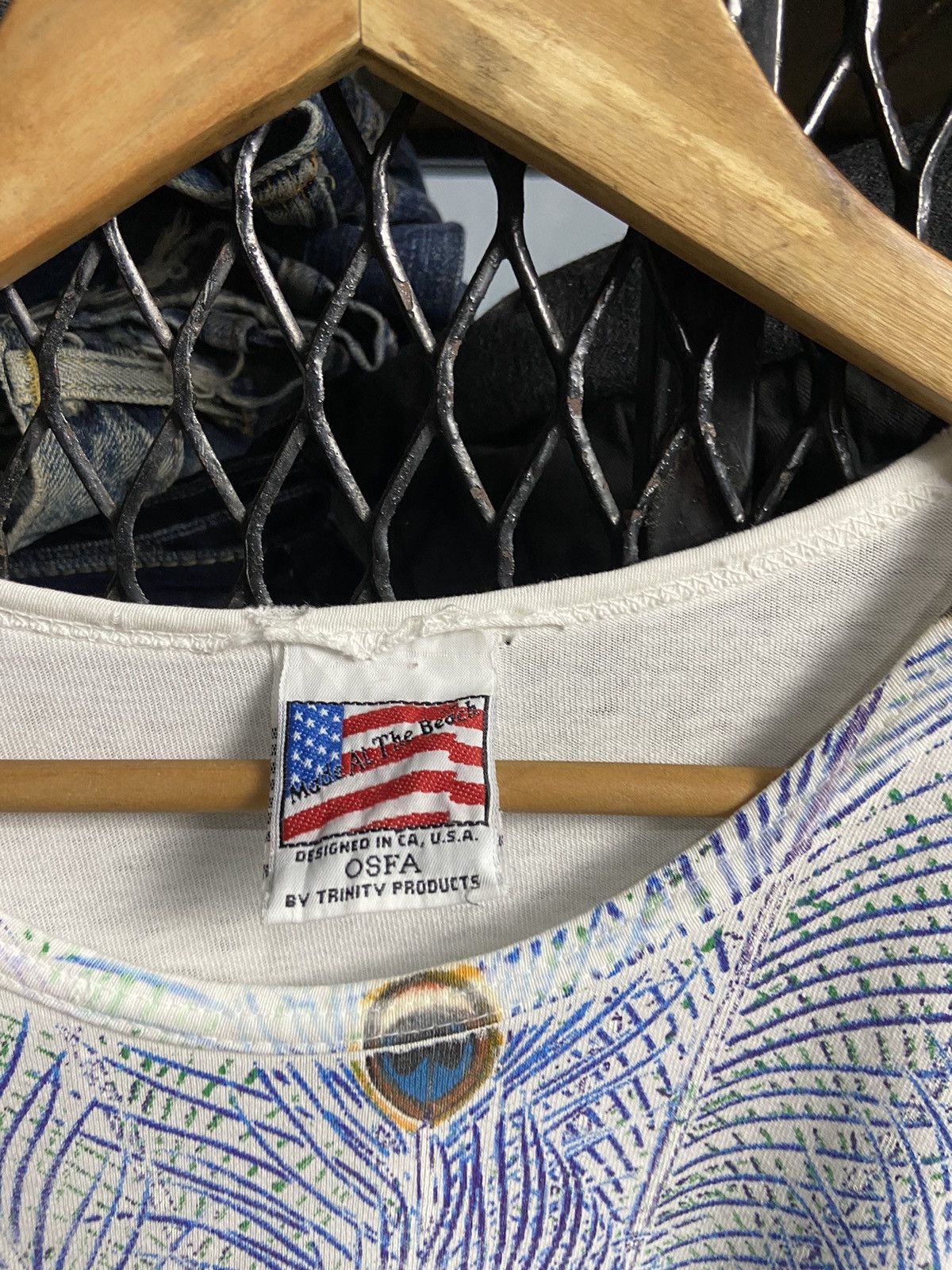 Habitat × Vintage Vintage AOP peacock Rare Design Size US L / EU 52-54 / 3 - 5 Thumbnail