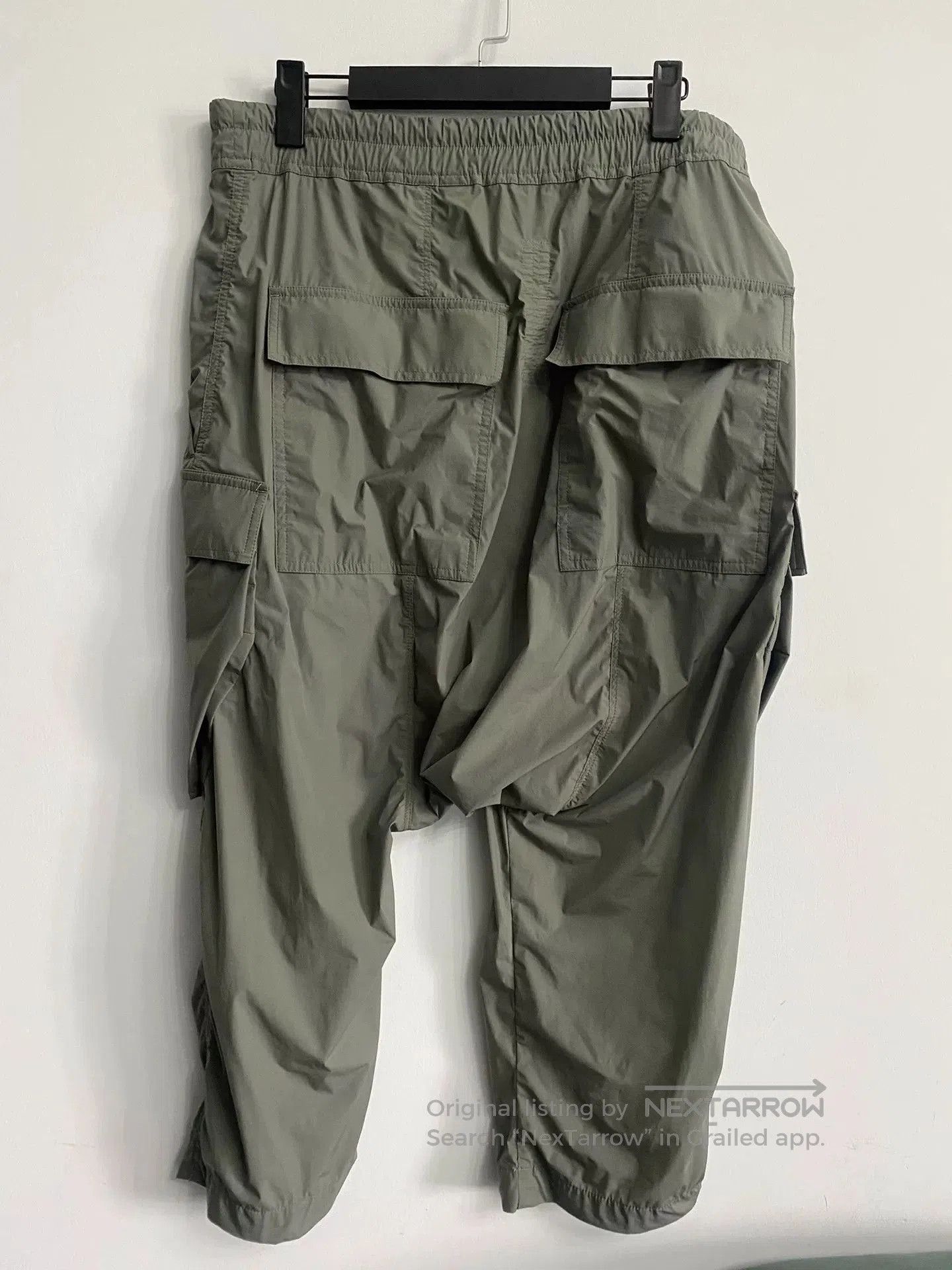 Rick Owens rick owens green nylon three. Size US 40 / EU 56 - 2 Thumbnail